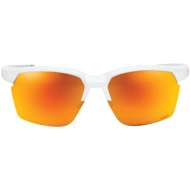 100 Percent Sportcoupe Sunglasses - Soft Tact White, HiPER Red Multilayer Mirror Lens - Image 2