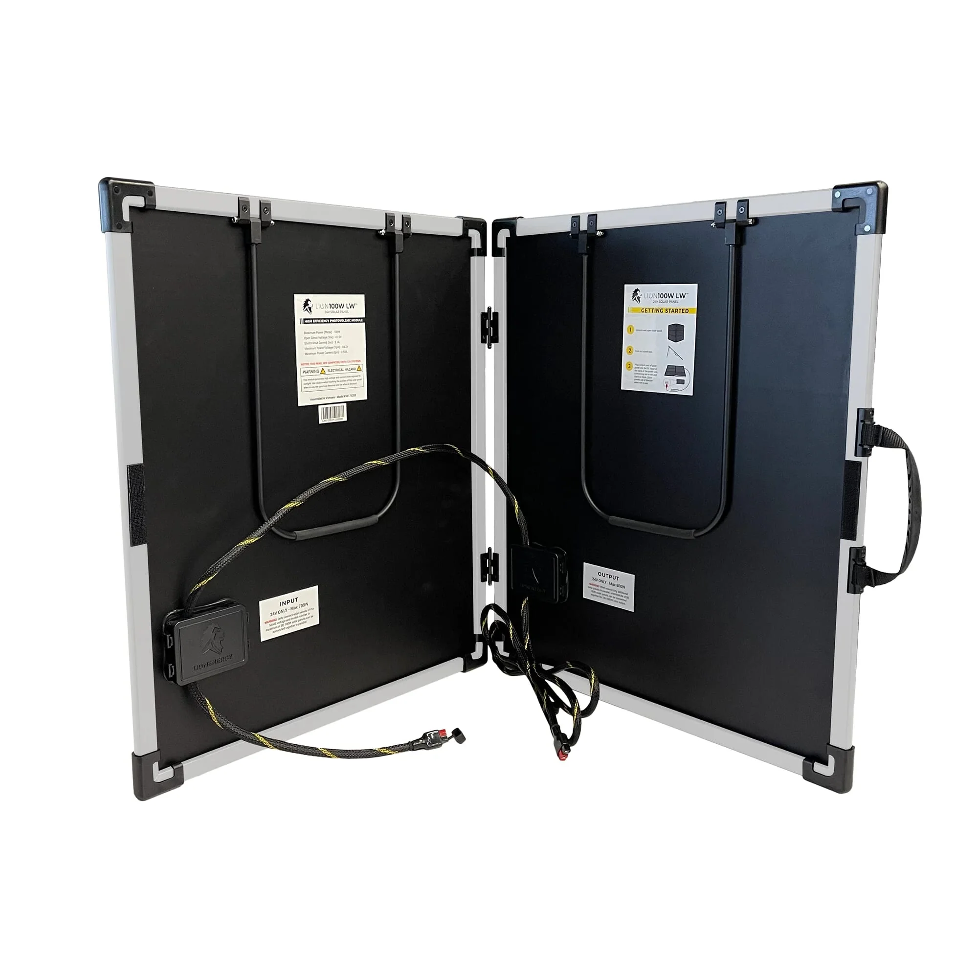 Lion Energy - Portable Solar Panel 100W LW 12V Solar Panel - Image 3