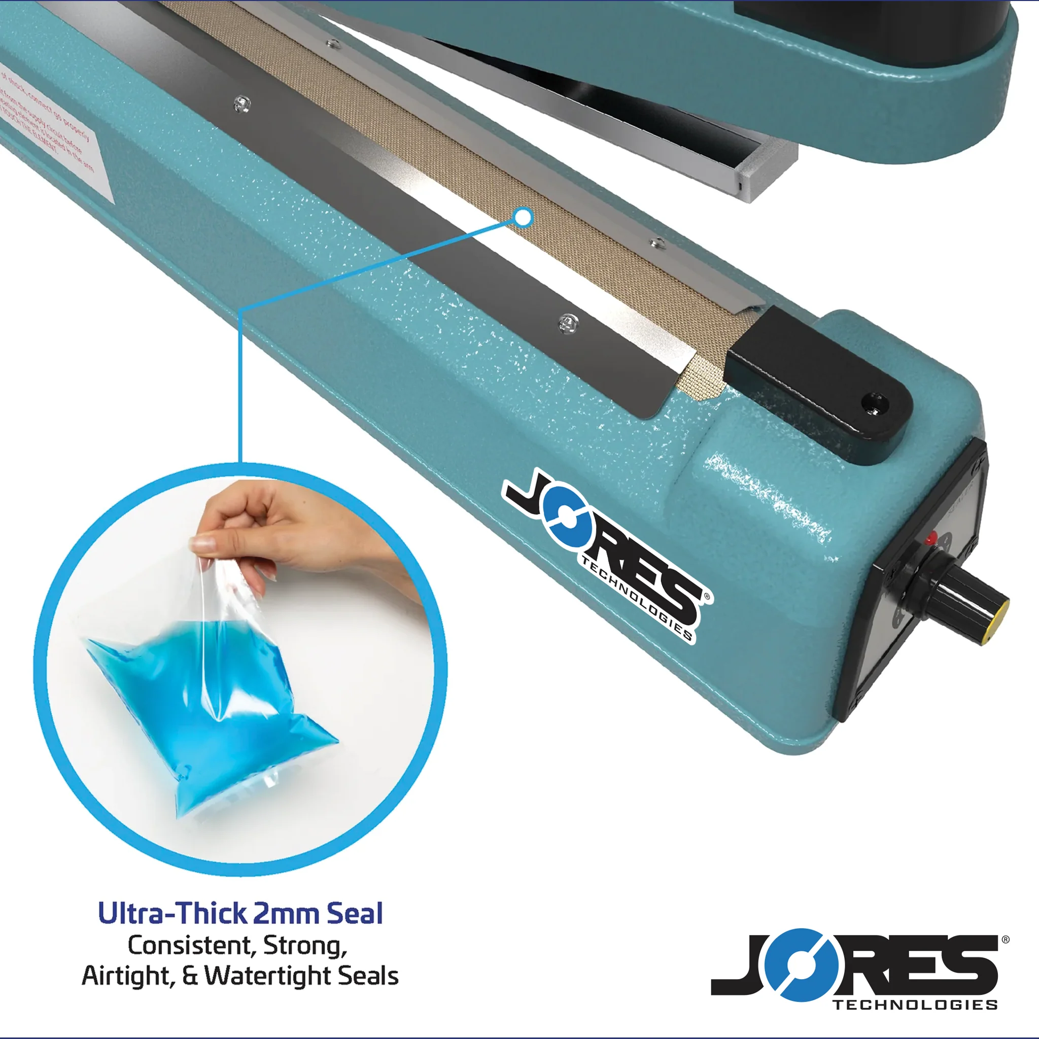 12” Manual Impulse Bag Wide Sealer - Image 3