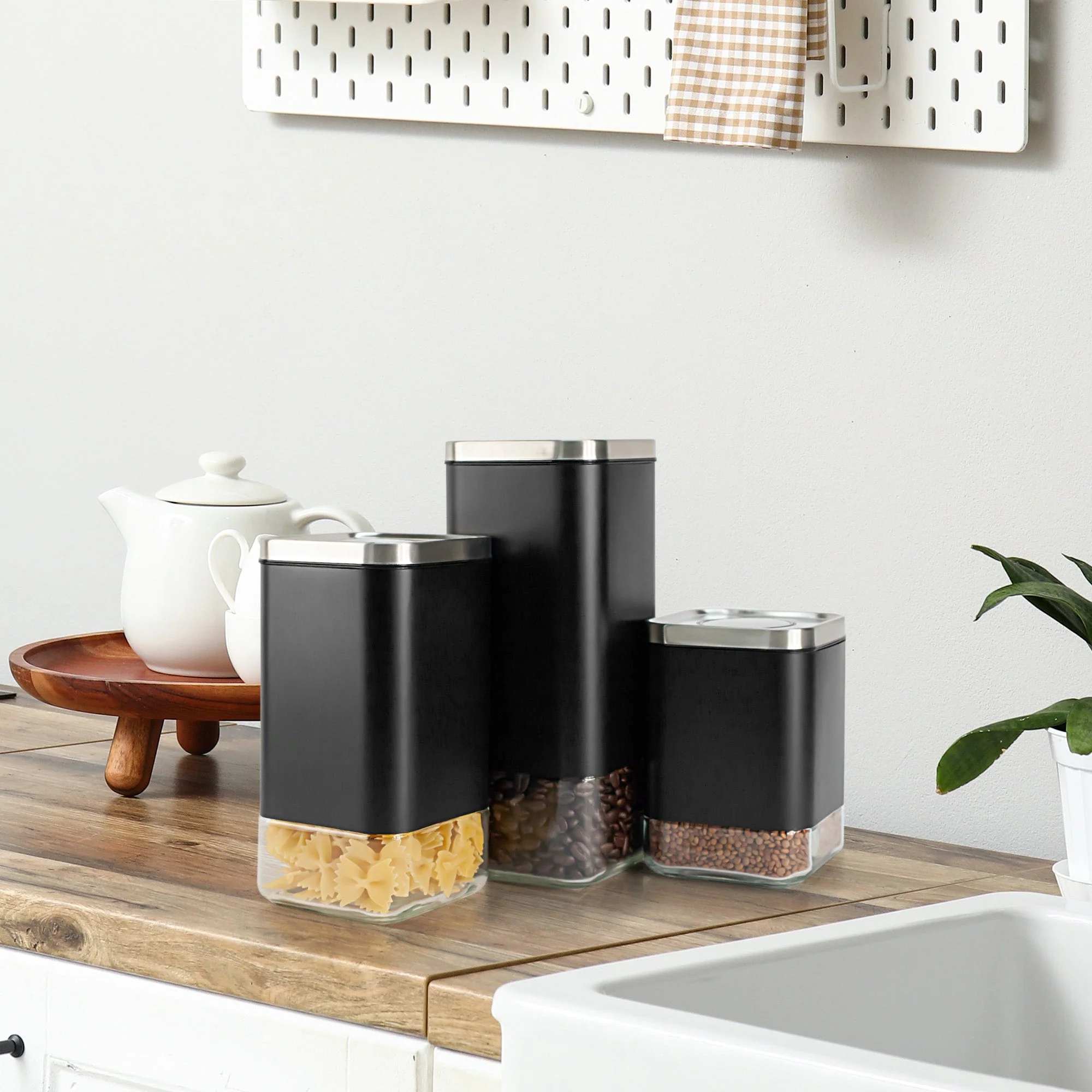 12oz Square Glass Storage Container, KF3021S - Image 7