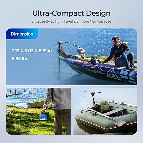 12V 20Ah Trolling Motor Lithium Iron Phosphate Battery - Image 4