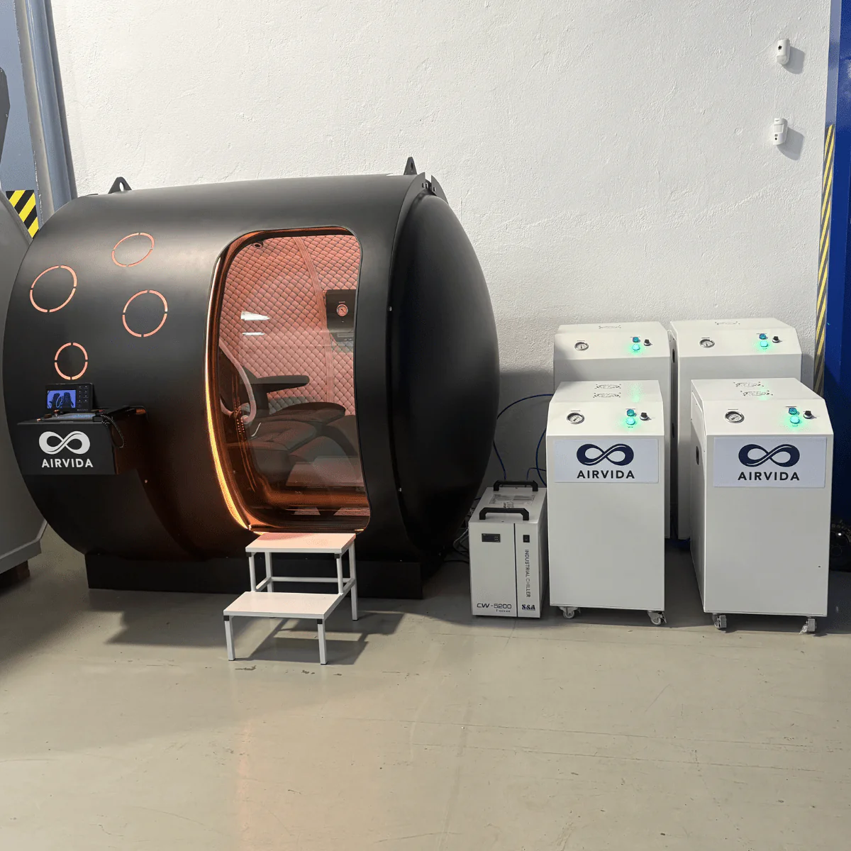 2.0 ATA Hardshell Multiplace Hyperbaric Chamber with BIBS Mask - Image 10
