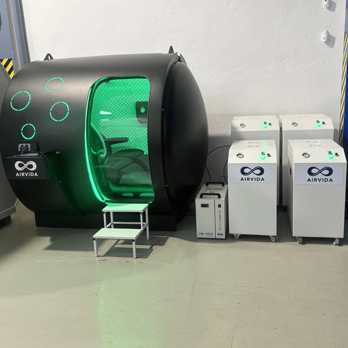 2.0 ATA Hardshell Multiplace Hyperbaric Chamber with BIBS Mask - Image 29