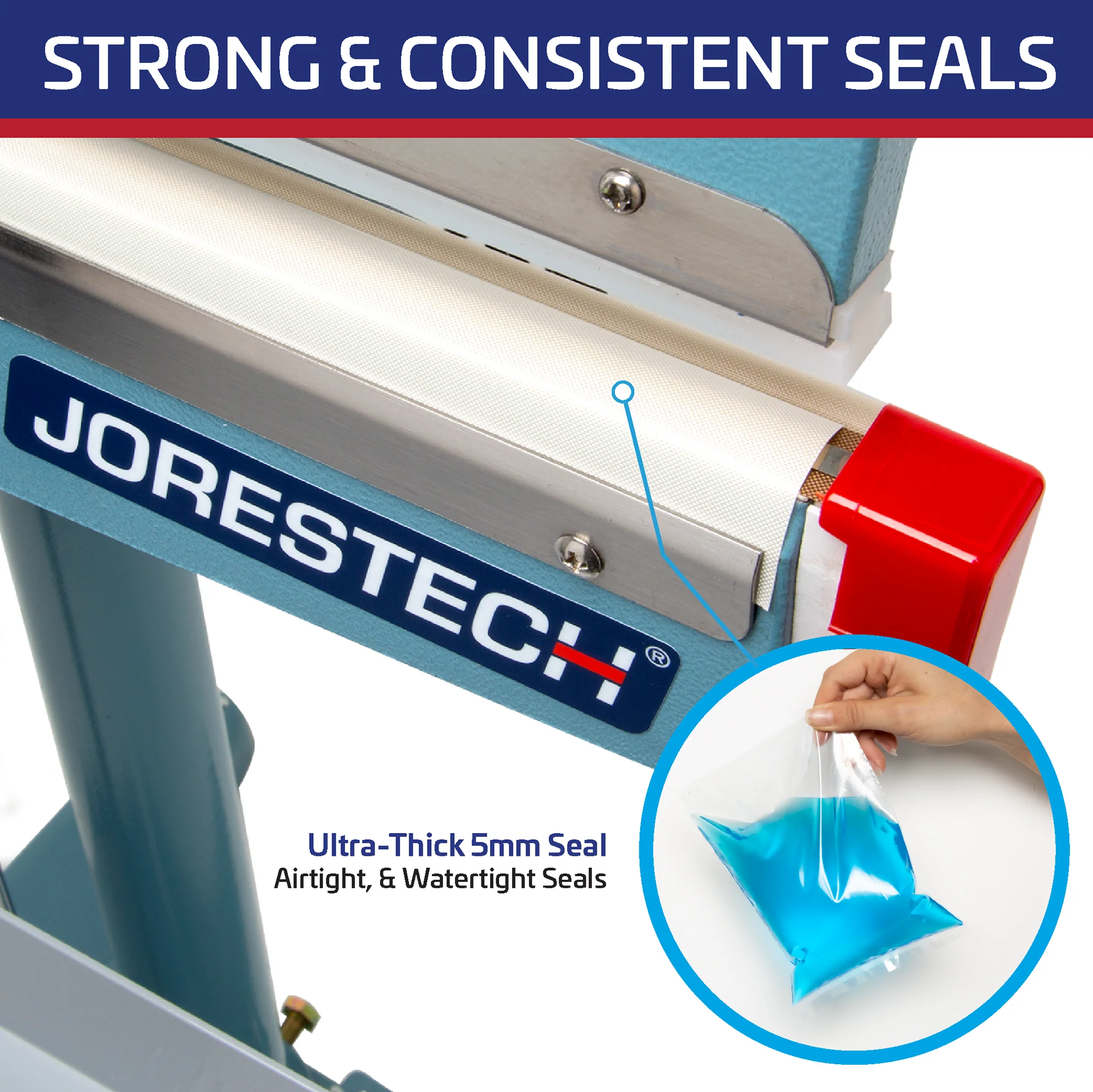 24” Foot Impulse Bag Sealer with Coder - Image 5