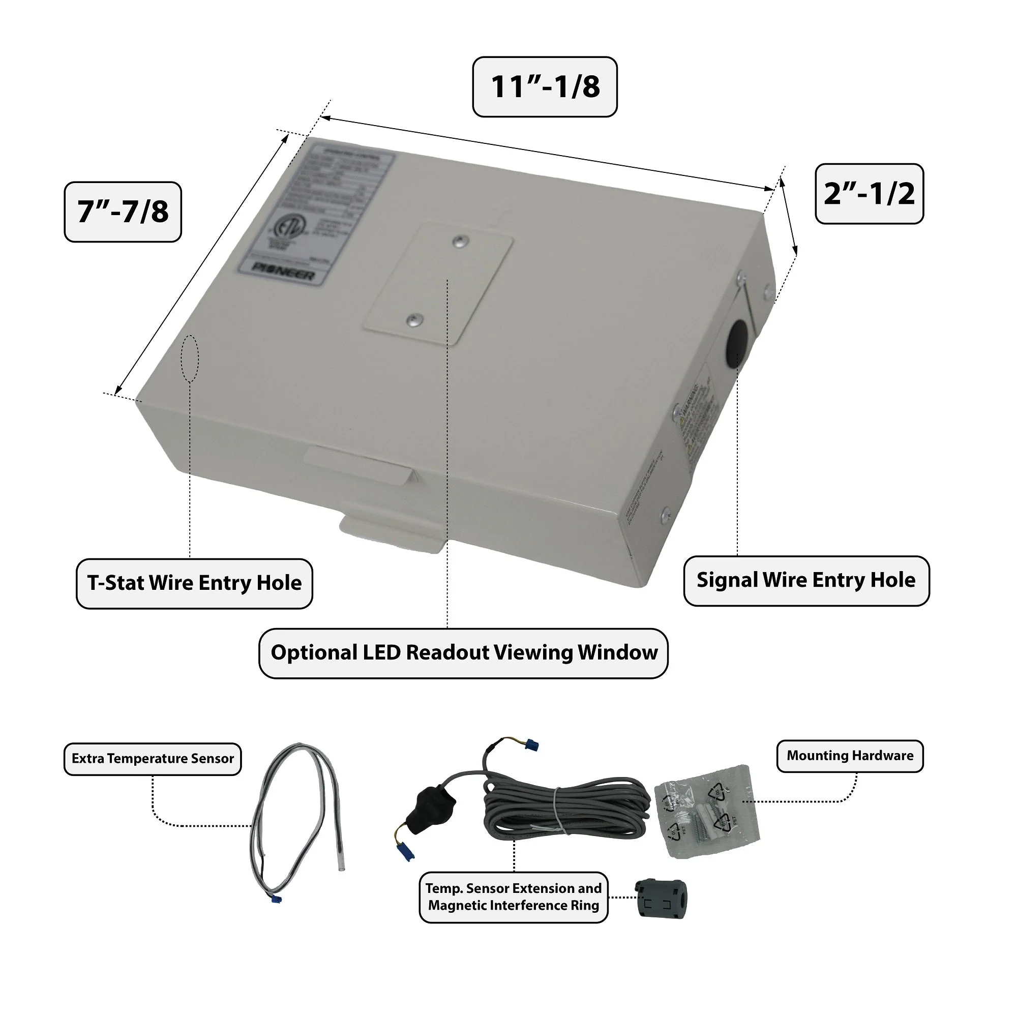 24V Interface Module Kit for Pioneer® Quantum Series 230V Mini Split Systems - Image 3