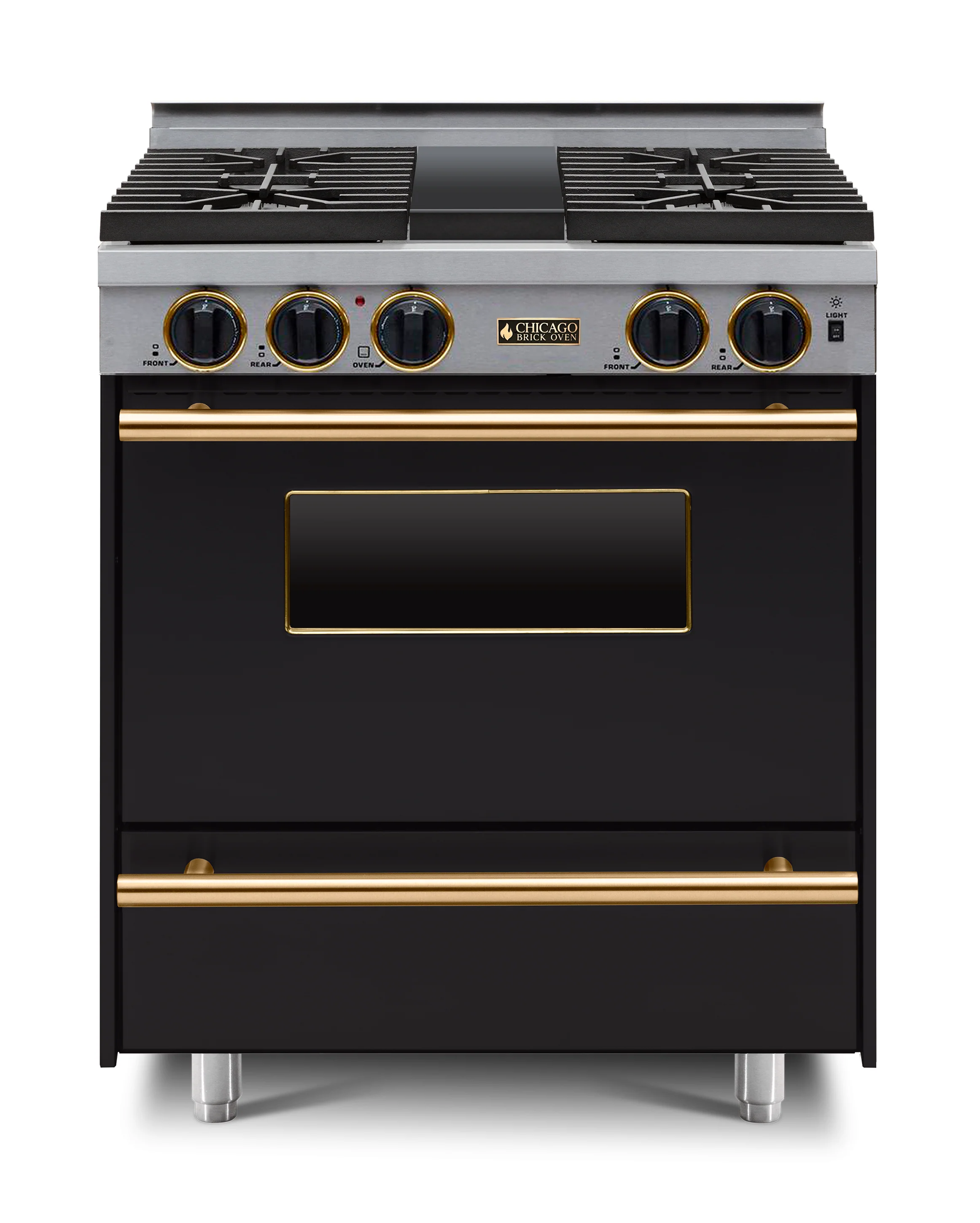 Chicago Brick Oven - 30” All-Gas Convection Range - Sealed Burners - Image 6
