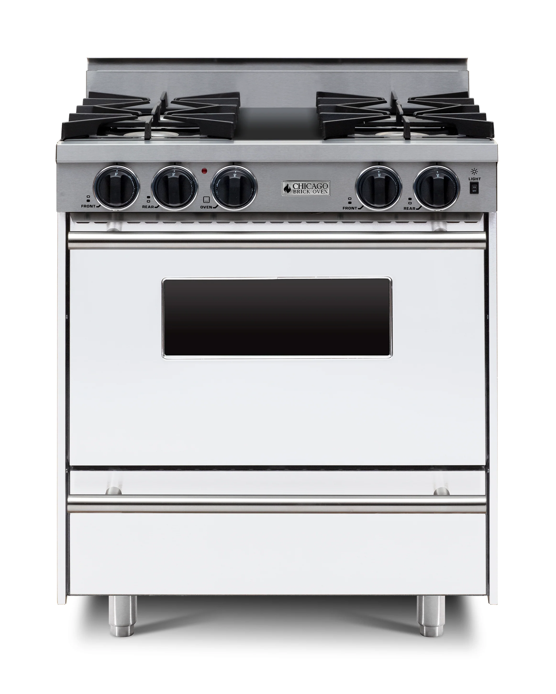 Chicago Brick Oven - 30” All-Gas Range - Open Burners - Image 3