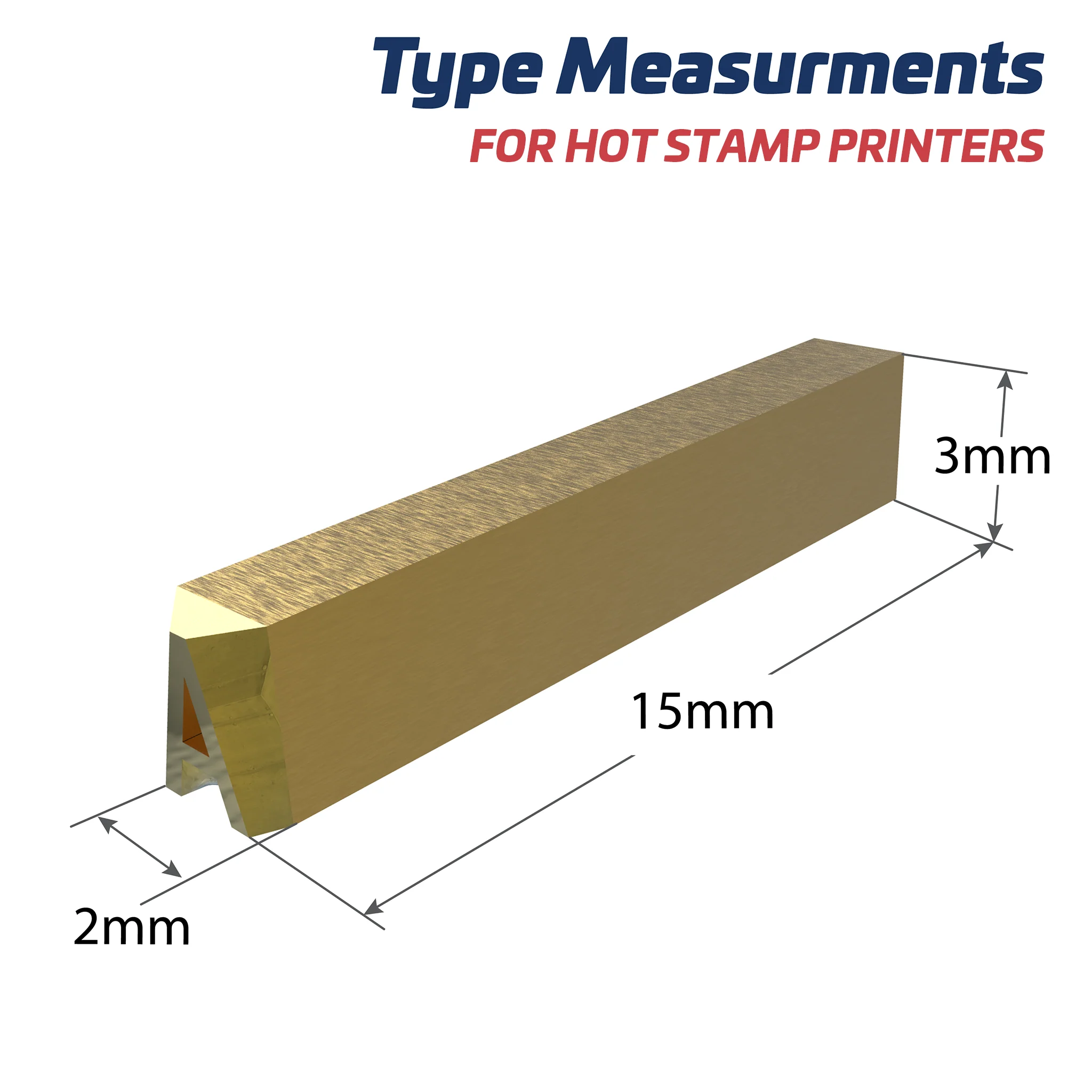 3mm Hot Stamp Type – Space - Image 3