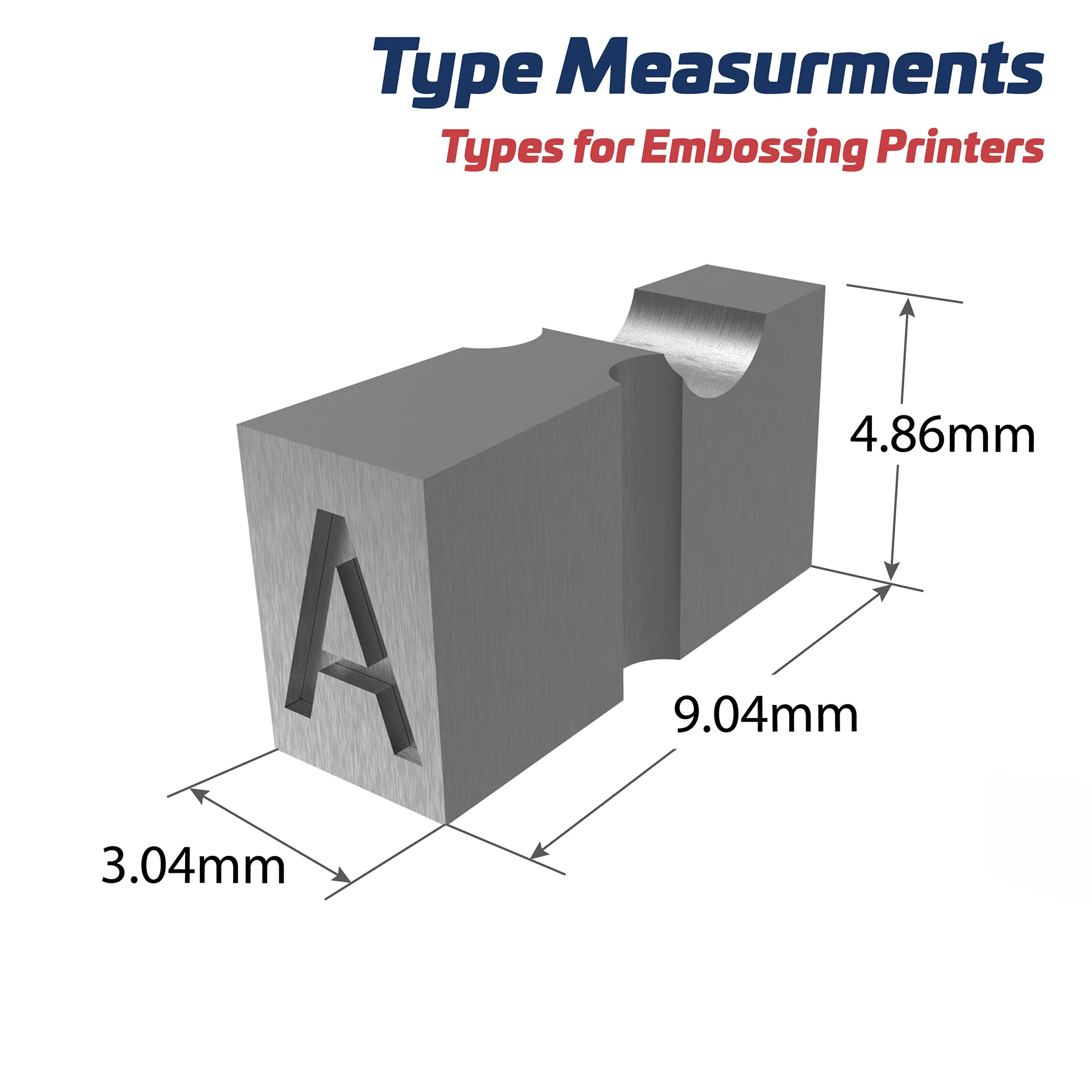 4.9mm Embossing Types - N - Image 3