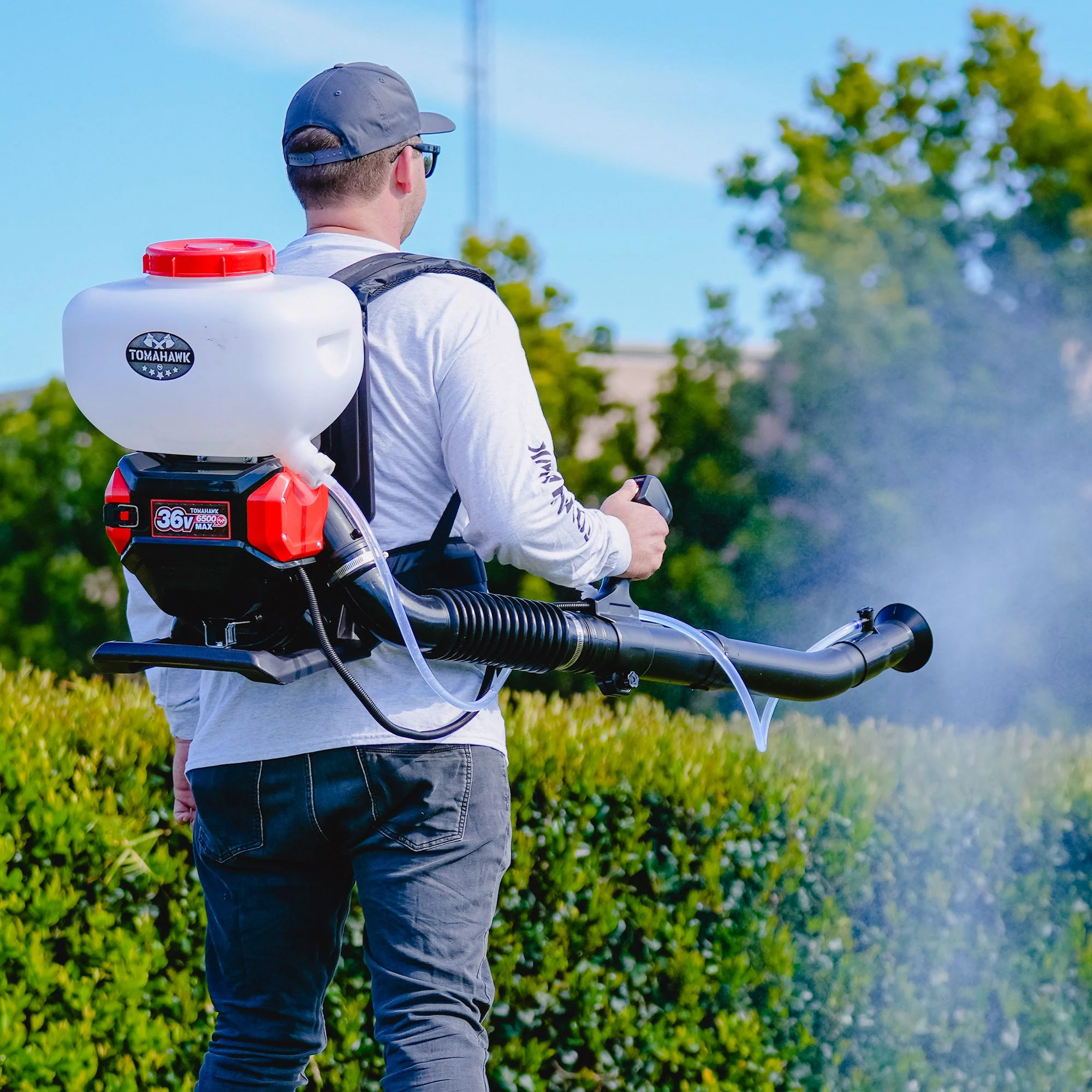 4 Gal Battery Powered Backpack Mosquito Fogger Sprayer 36V for Pest Control Ticks, Fleas, Flies, and Mosquitoes - Image 2