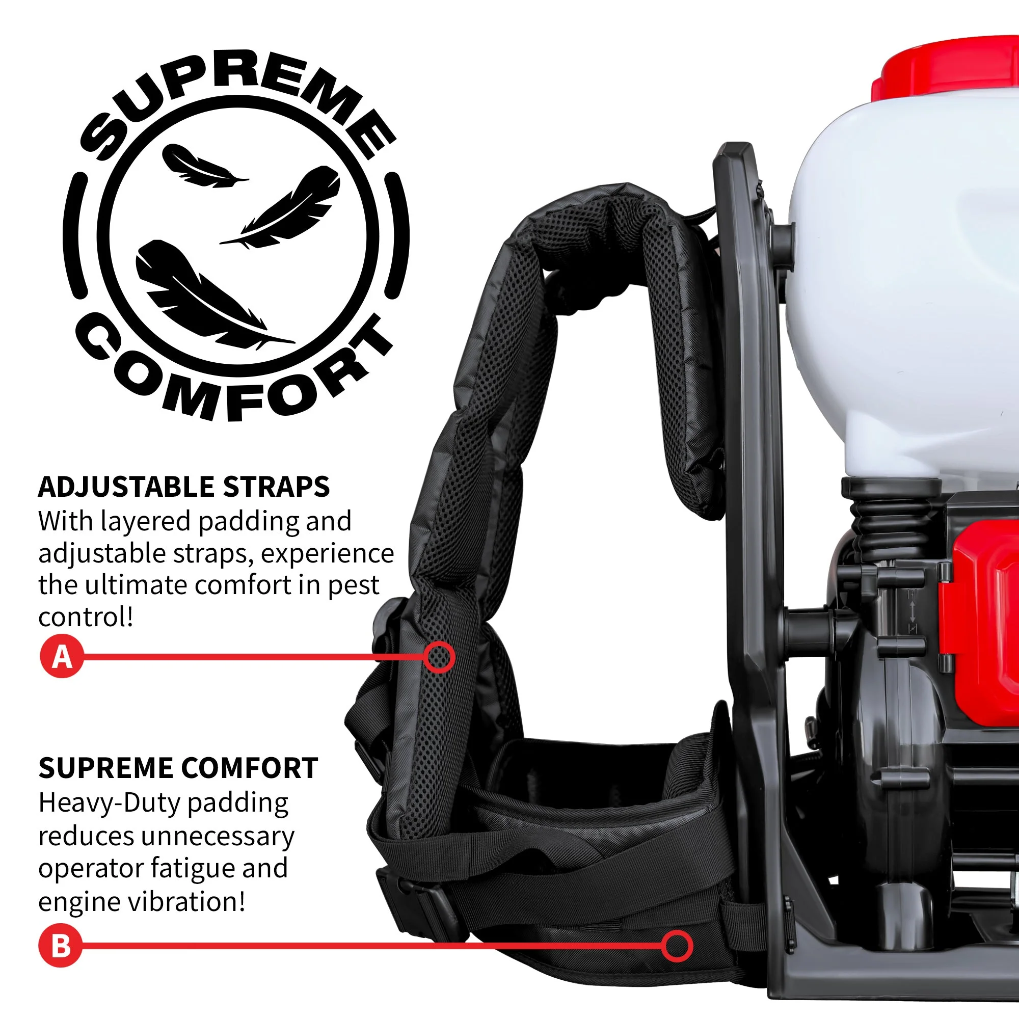 4 Gal Battery Powered Backpack Mosquito Fogger Sprayer 36V for Pest Control Ticks, Fleas, Flies, and Mosquitoes - Image 6