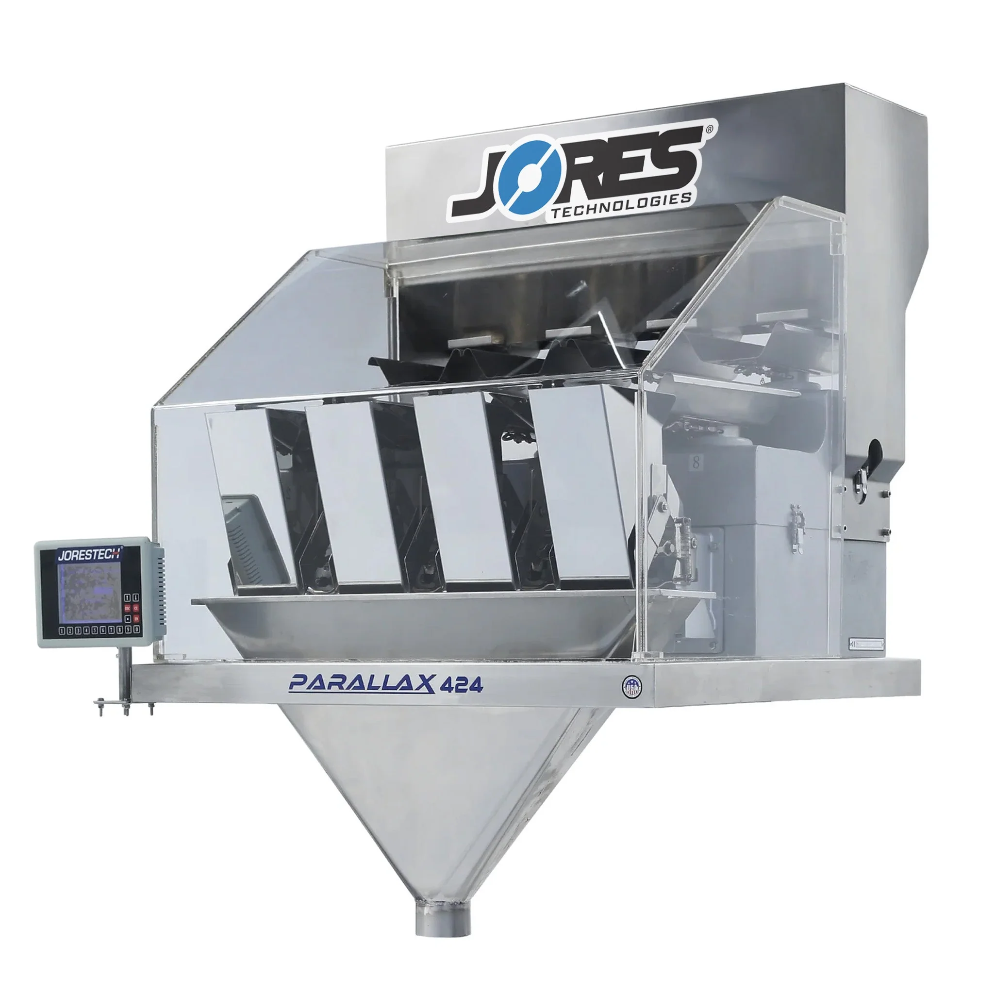 4 Head Linear Weigher - 2400 ml with Stainless Steel Stand