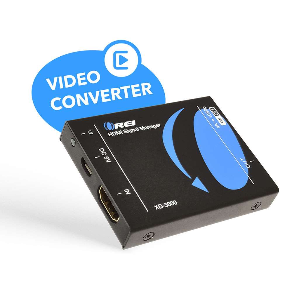 4K HDMI Signal Manager Supports HDMI 2.0, HDCP 2.3 - Downscale from 4K to 1080p (XD-3000) - Image 3