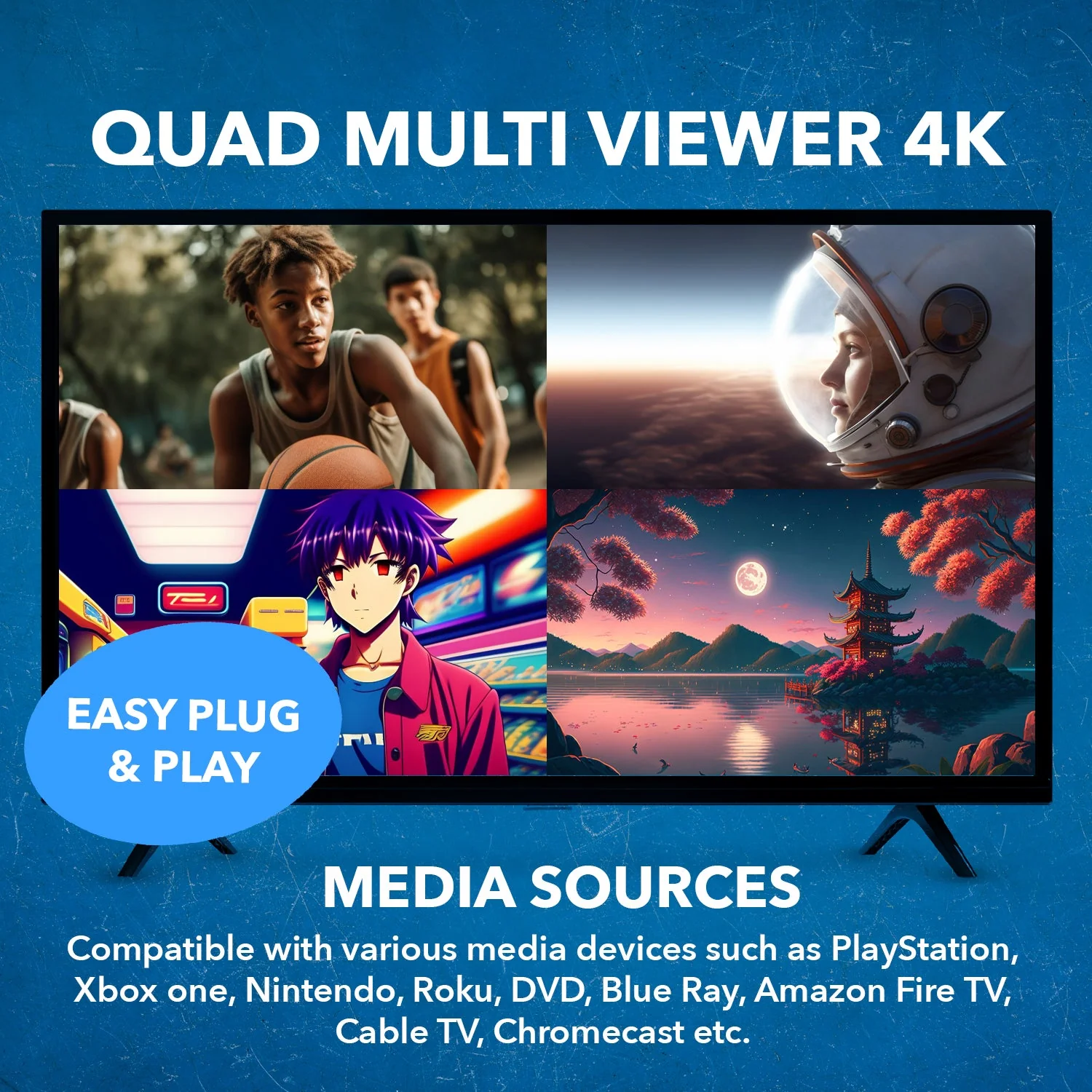 4K Quad Multi-Viewer 4x2 Seamless Switch (UHD-402MV) - Image 7