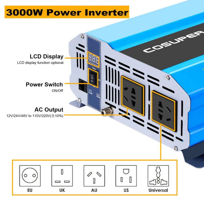 Acopower 100W mono
RV System
Gel Battery 800ah3kw 800w - Image 2
