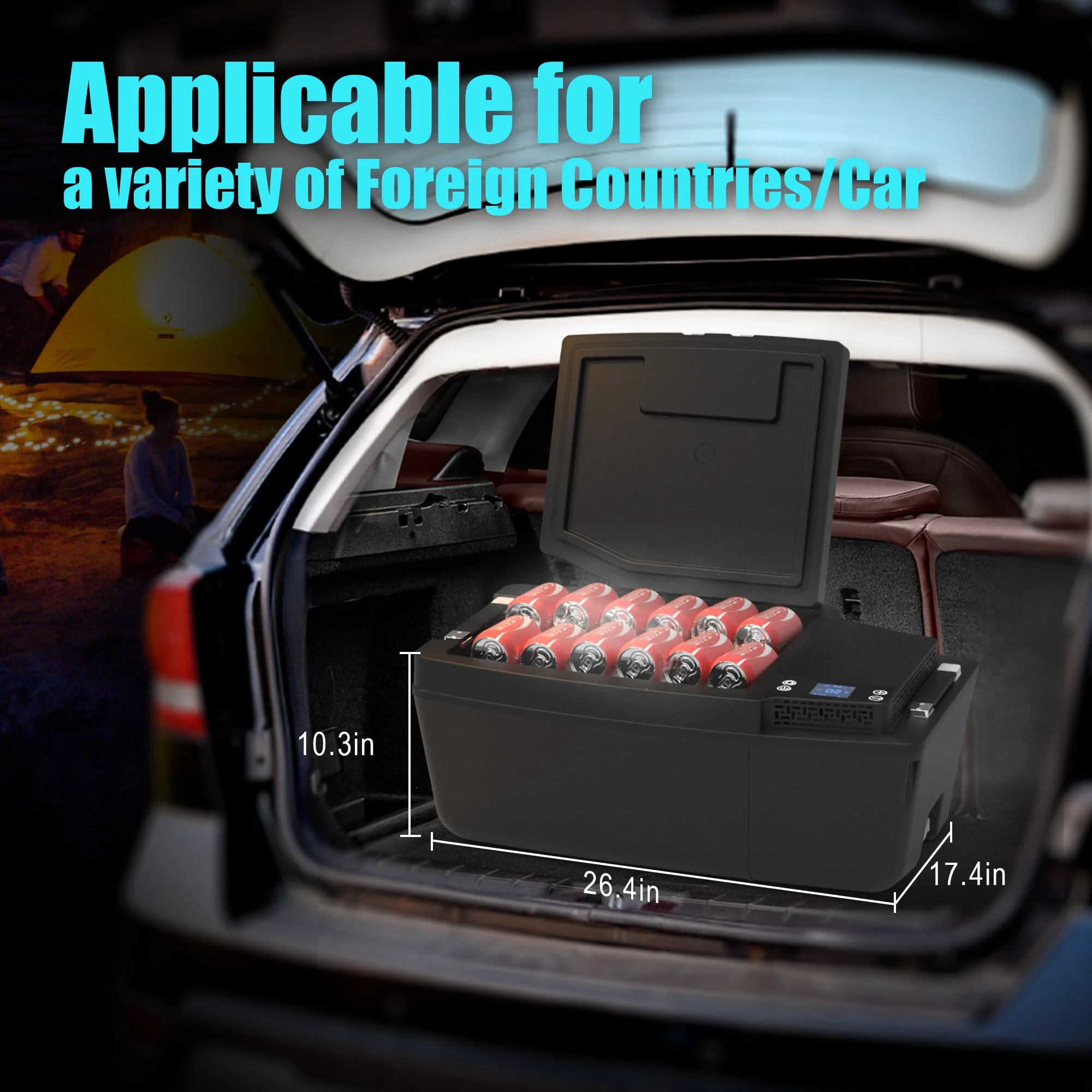 Acopower 20L Portable Car Freezer for Tesla Model 3 - Image 5