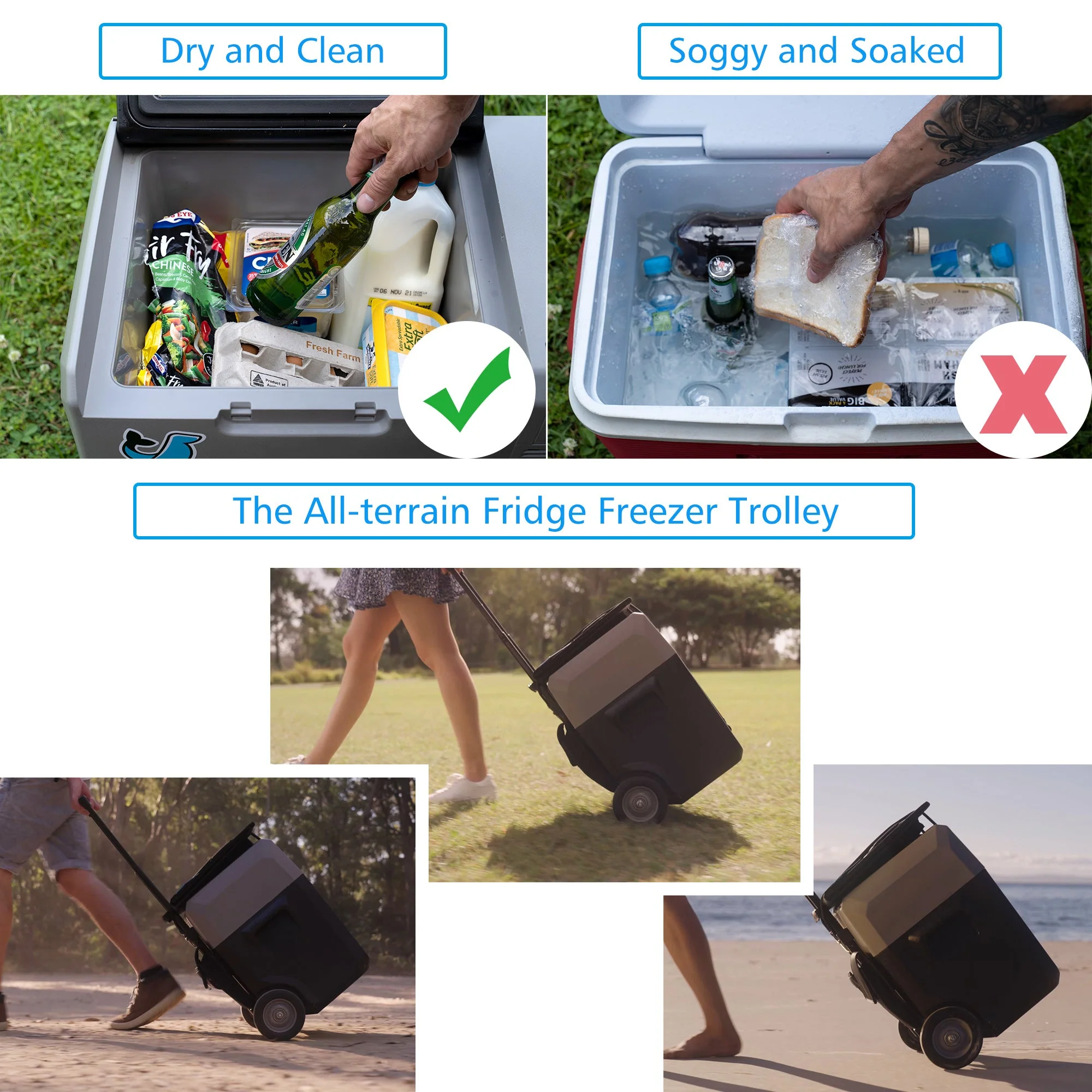 Acopower LionCooler Pro Portable Solar Fridge Freezer, 32 Quarts – With Battery - Image 3