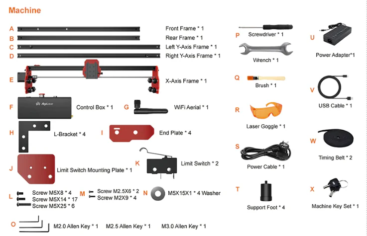 AlgoLaser DIY KIT 5W Diode Laser Engraver - Image 5