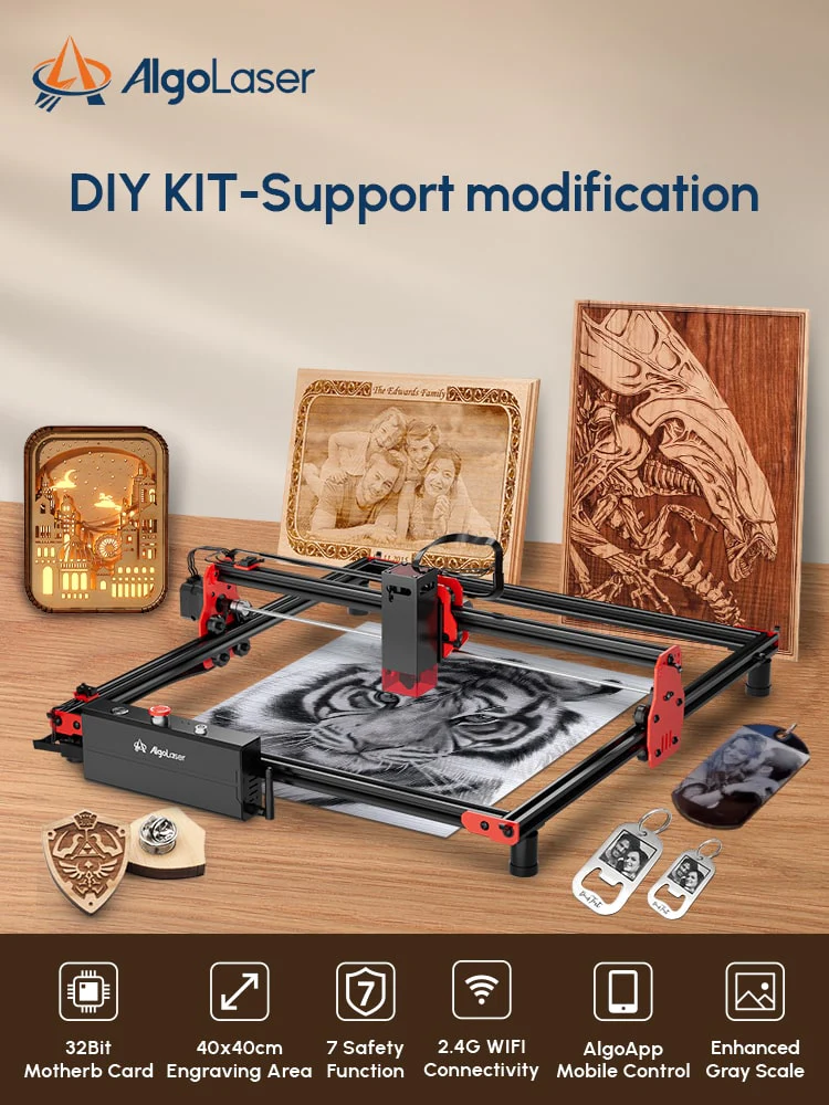 AlgoLaser DIY KIT 5W Diode Laser Engraver - Image 9