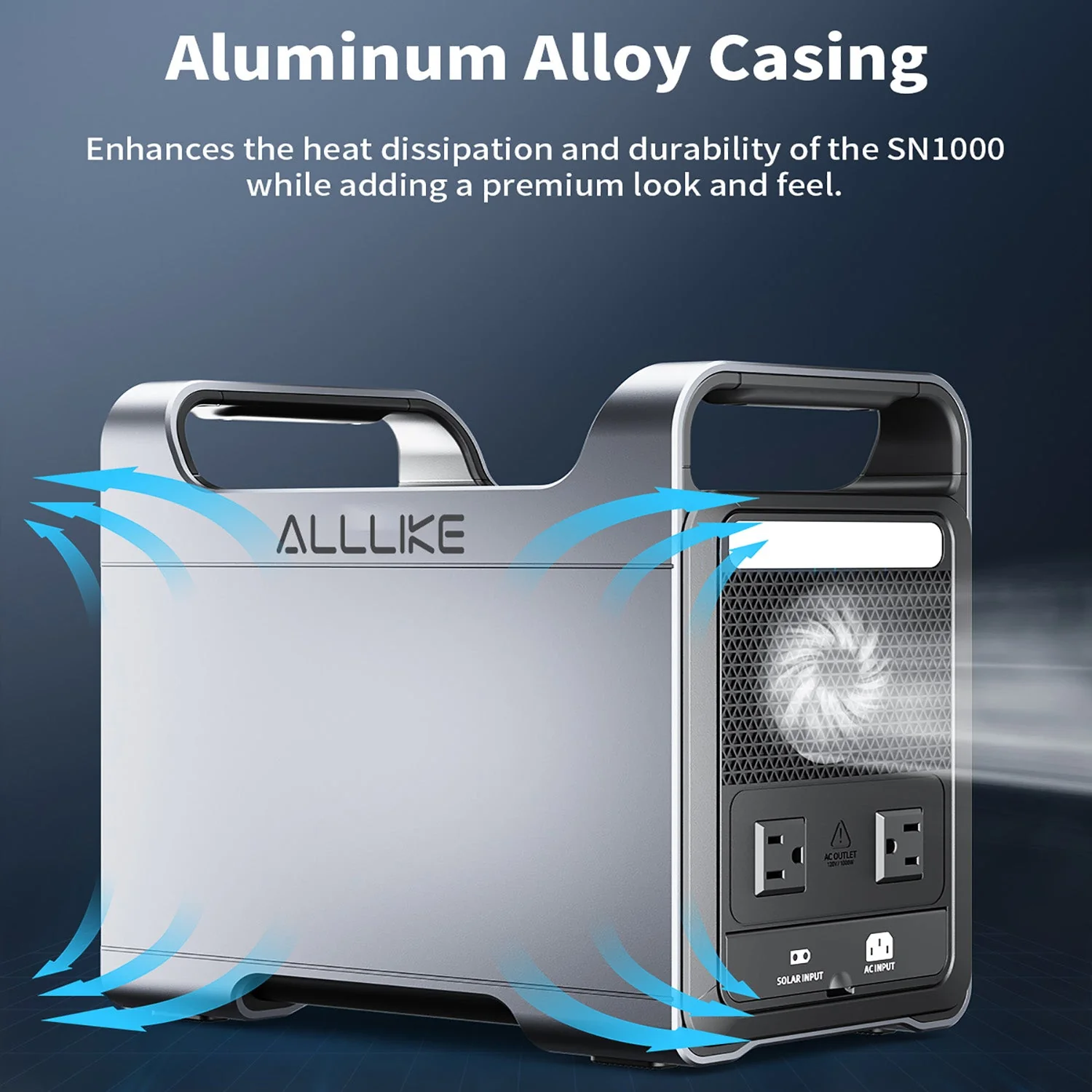 AllLike 1000W Portable Power Station - Image 9