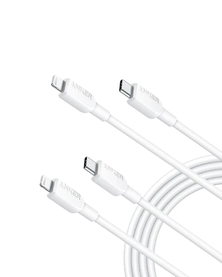 Anker 310 USB C to Lightning Cable (6 ft, 2pack)
