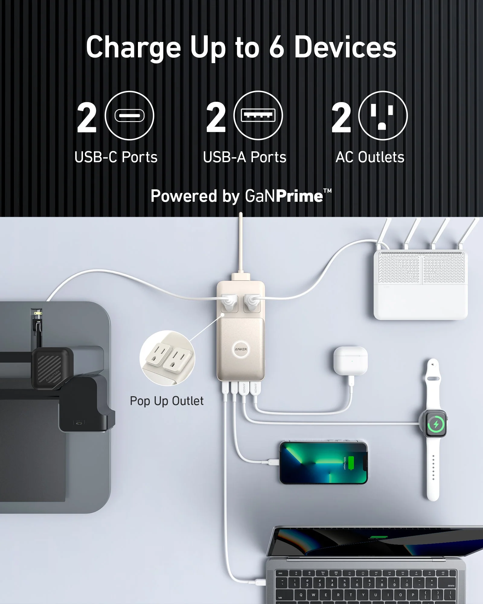 Anker 727 Charging Station (GaNPrime 100W) - Image 8
