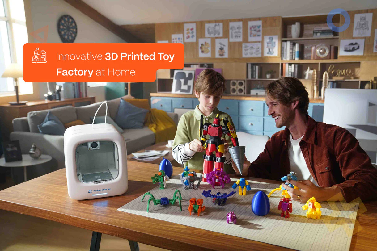 AOSEED X-MAKER JOY: A Smart 3D Printer for Kids Creating Endless Toys - Image 2