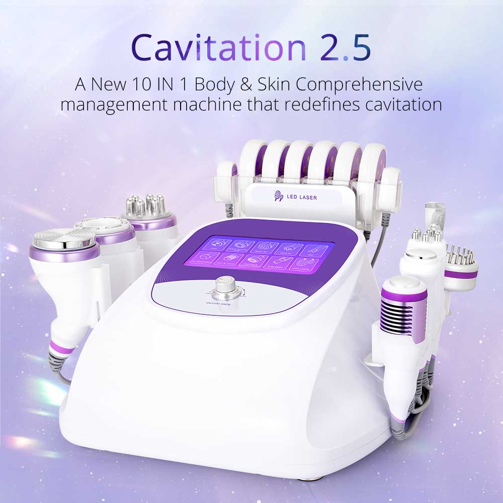 Aristorm 40K Cavitation 2.5 RF Skin Scrubber & Blackhead Removal Facial Machine - Image 10