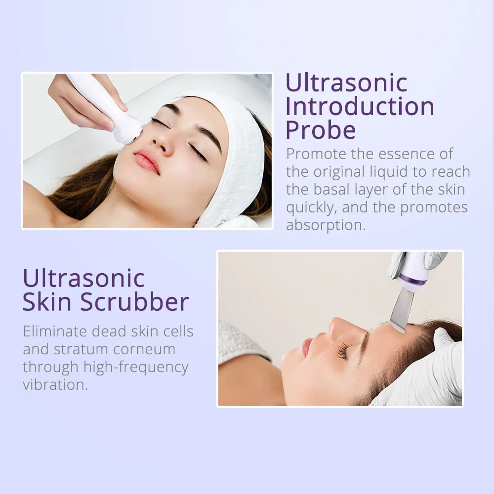 Aristorm 40K Cavitation 2.5 RF Skin Scrubber & Blackhead Removal Facial Machine - Image 15