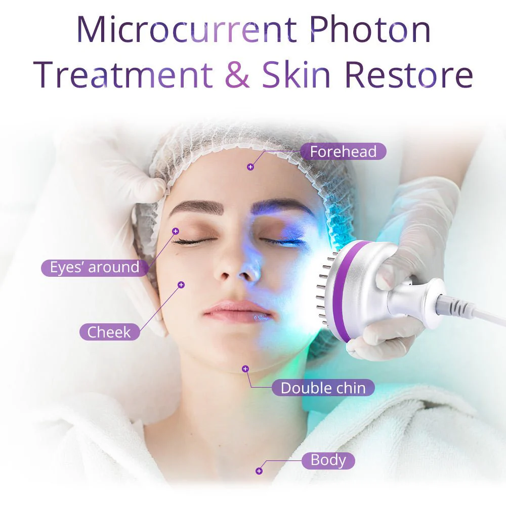Aristorm 40K Cavitation 2.5 RF Skin Scrubber & Blackhead Removal Facial Machine - Image 16