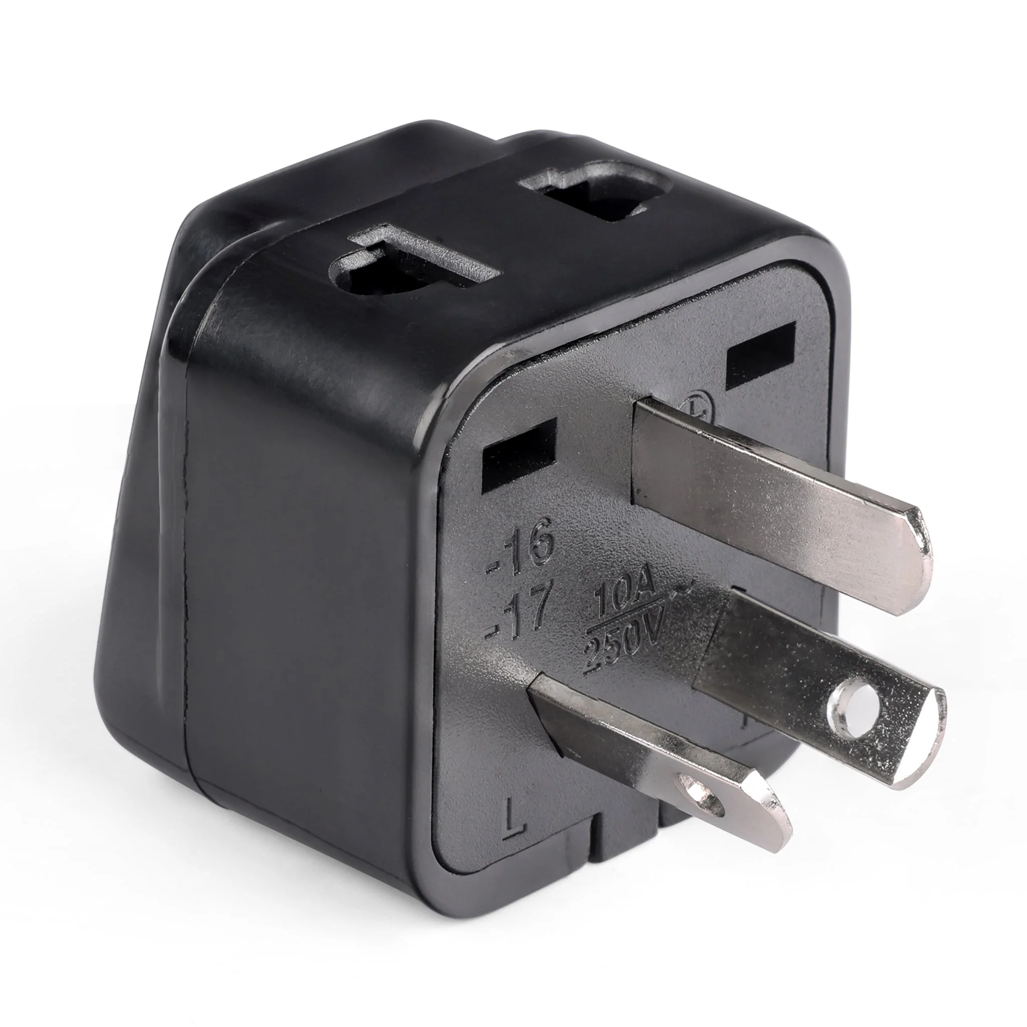 Australia, China Travel Adapter - 2 in 1 - Type I - Compact Design (DB-16) - Image 2