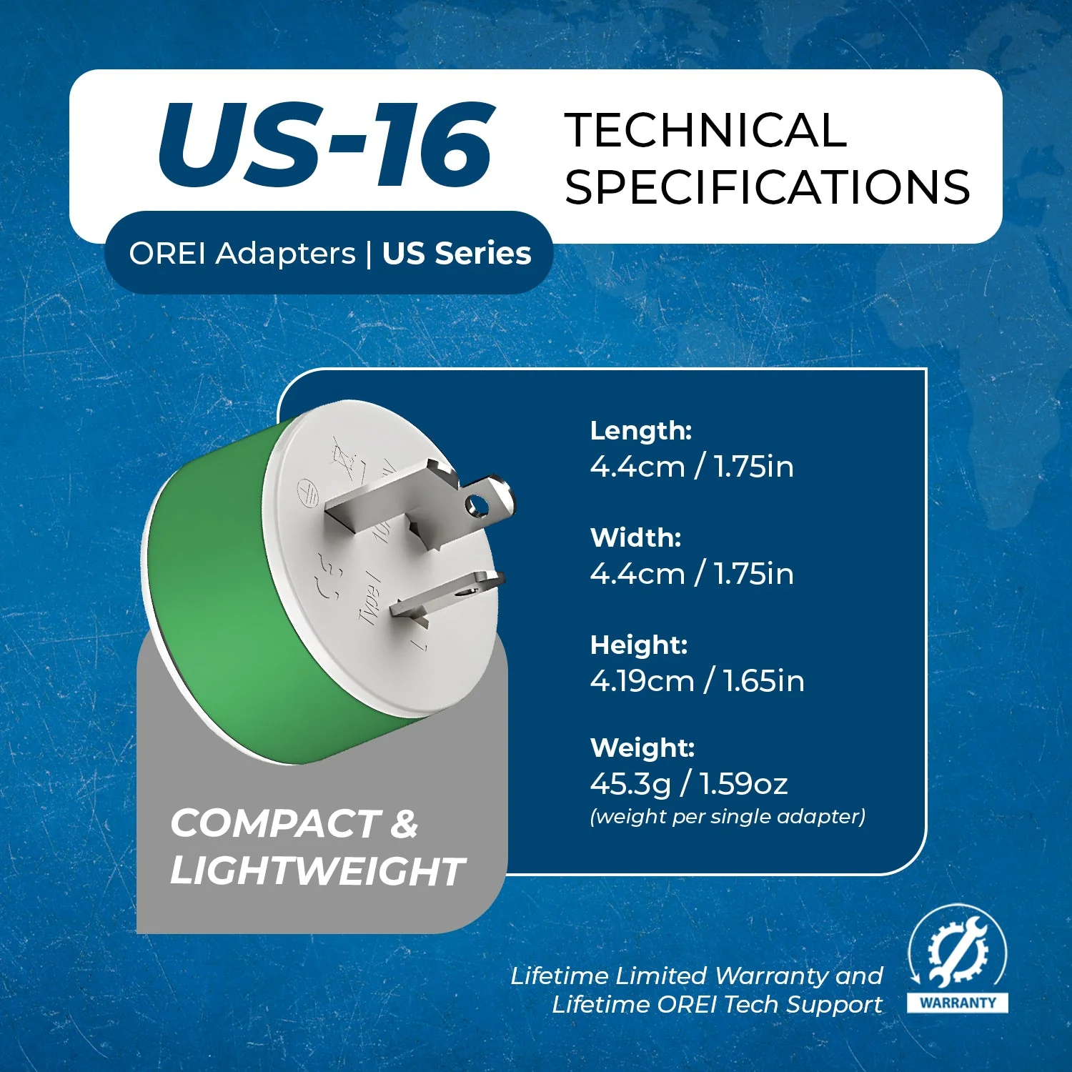 Australia, New Zealand Travel Adapter - 2 in 1 - Type I - Compact Design (US-16) - Image 10
