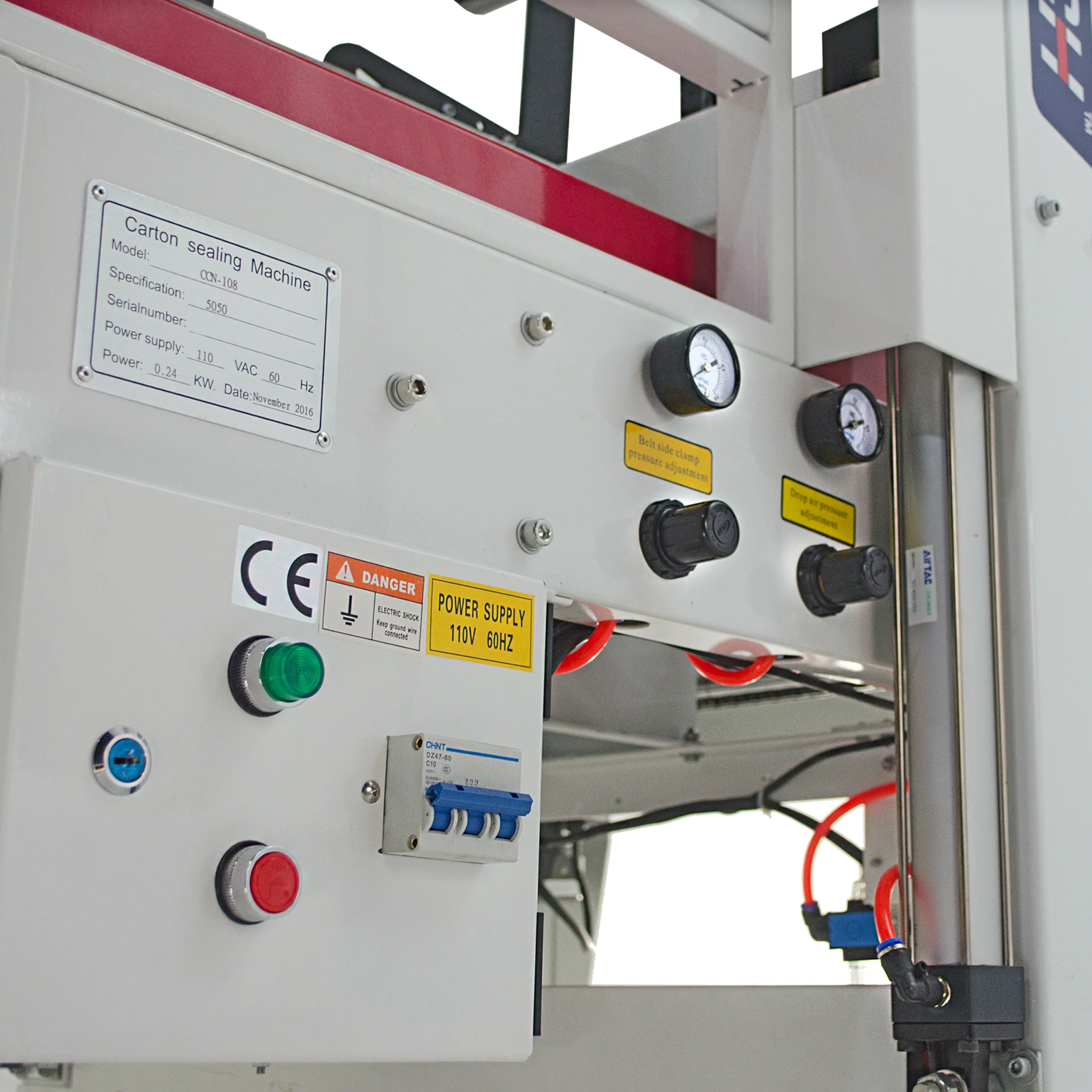 Automatic Case Sealer Machine with Side Traction - Image 3