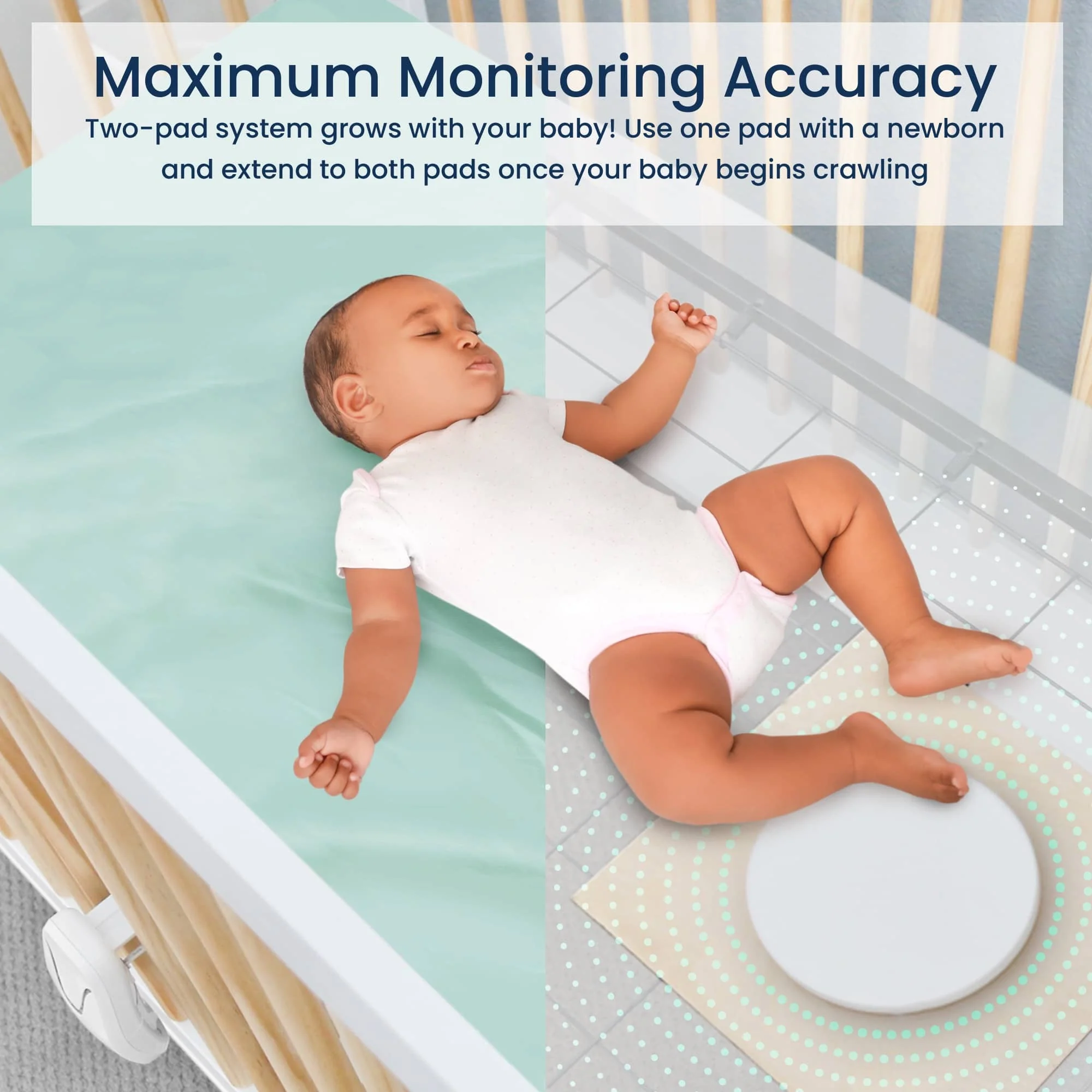 Babysense Connect Sleep Monitor: Baby Breathing Motion with Sleep Analytics - Image 7