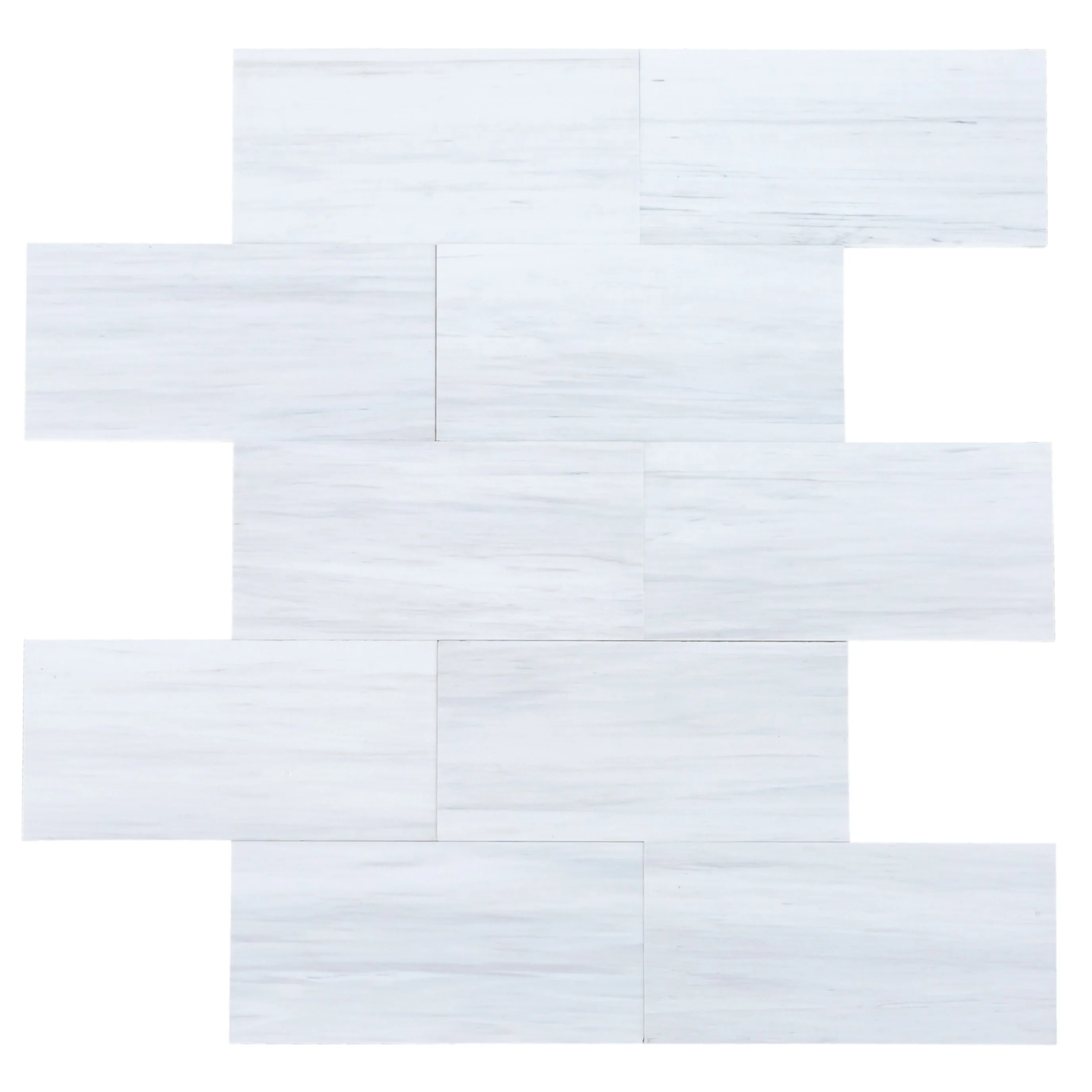 Bianco Dolomite Platinum Marble 12"x24" Polished Floor and Wall Tile - Livfloors Collection - Image 2
