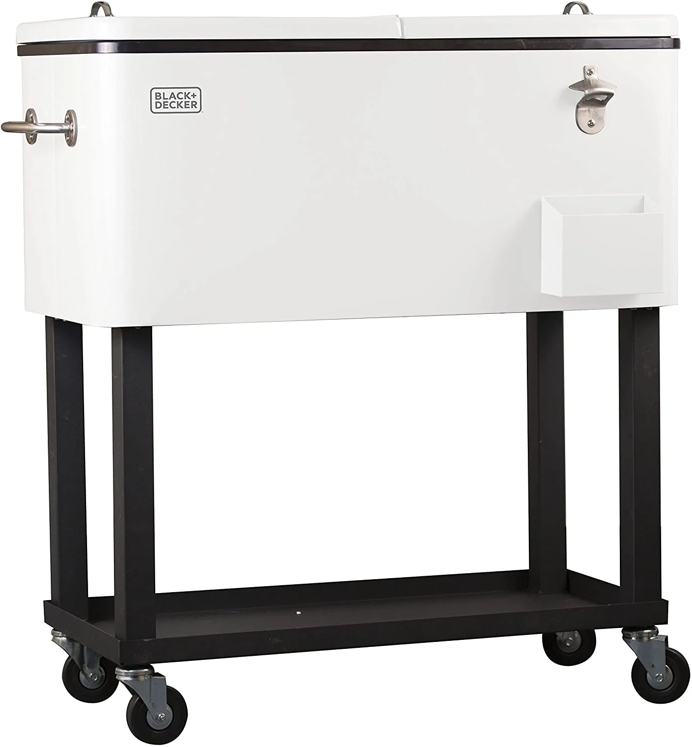 Black+Decker BCC20W Mobile Cooler Cart - Image 2