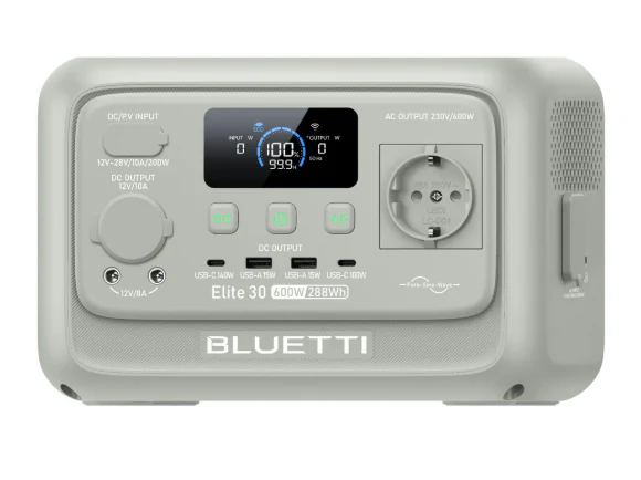 BLUETTI Elite 30 V2 Portable Power Station | 288 Wh 600 W - Image 2