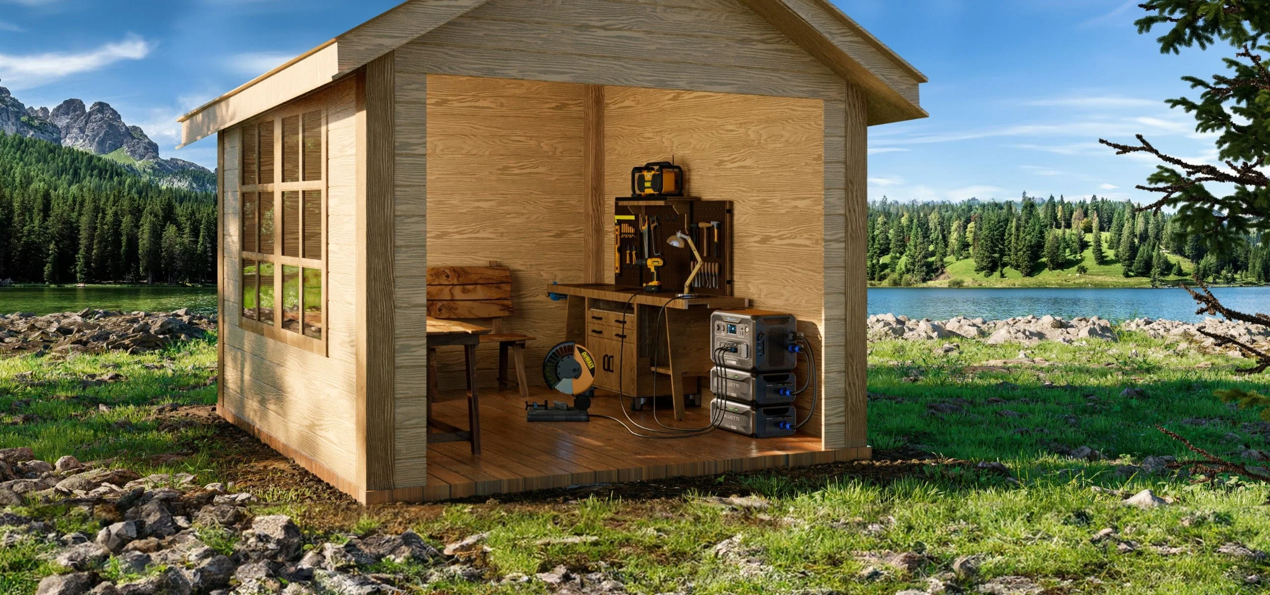 Bluetti AC300+B300K Home Battery Backup - Image 4