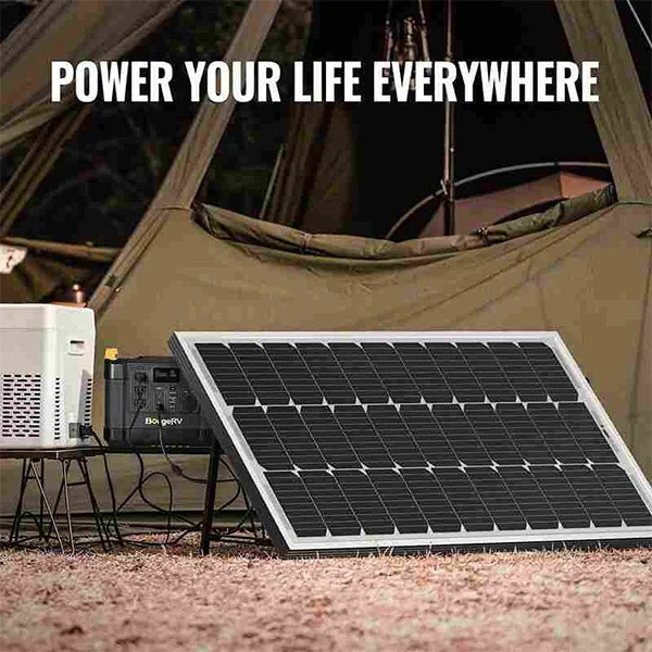 BougeRV 200W 12V 9BB Mono Solar Panel - Image 5