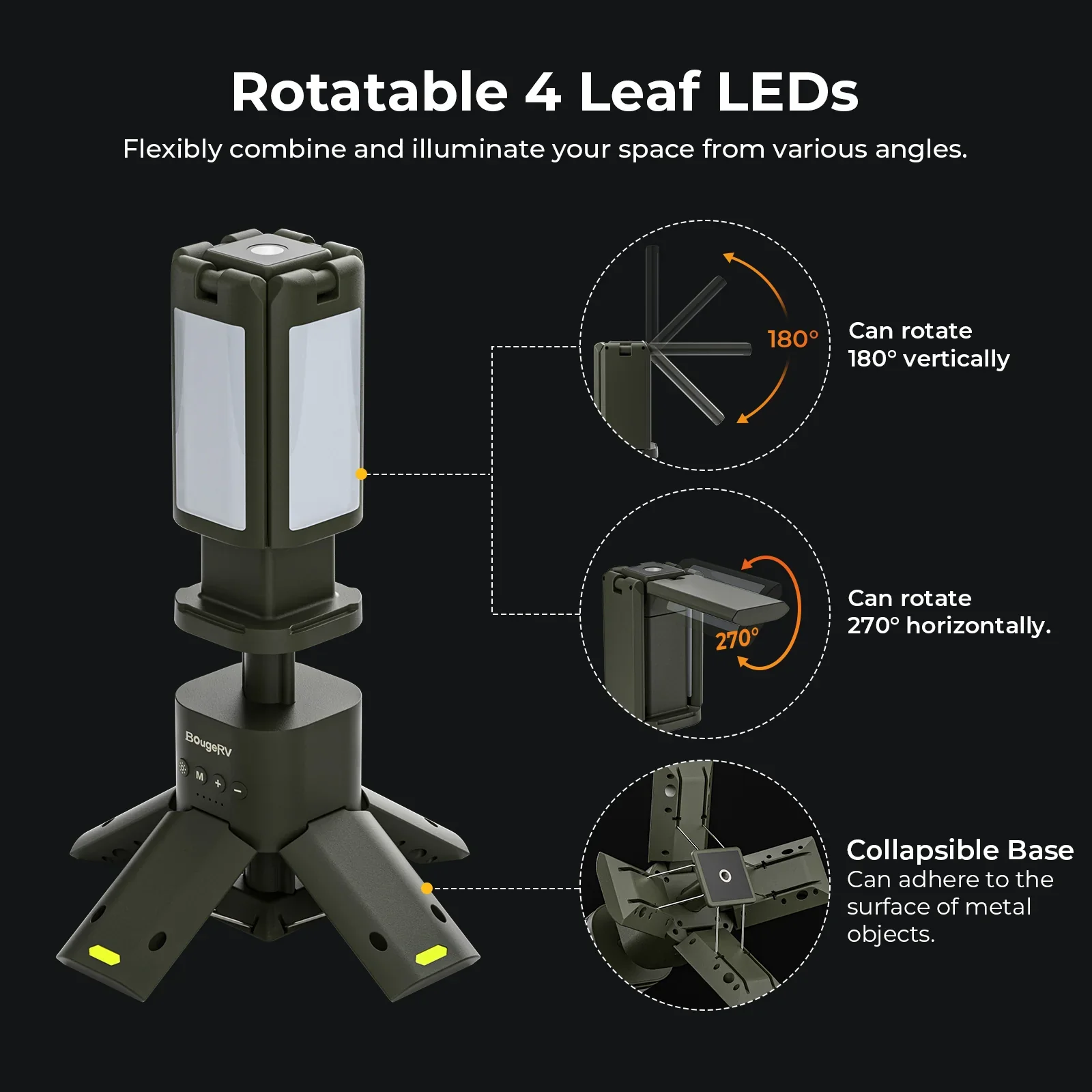 BougeRV Outdoor Portable Camping Lantern - Image 5