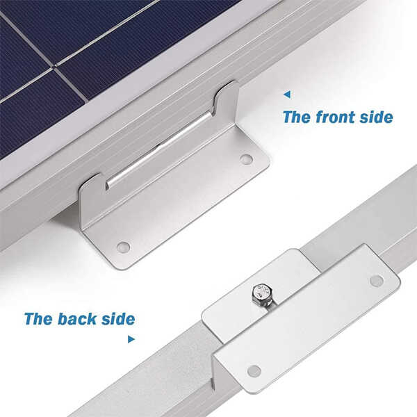 BougeRV Solar Panel Mounting Z Bracket Mount Kits Supporting - Image 4