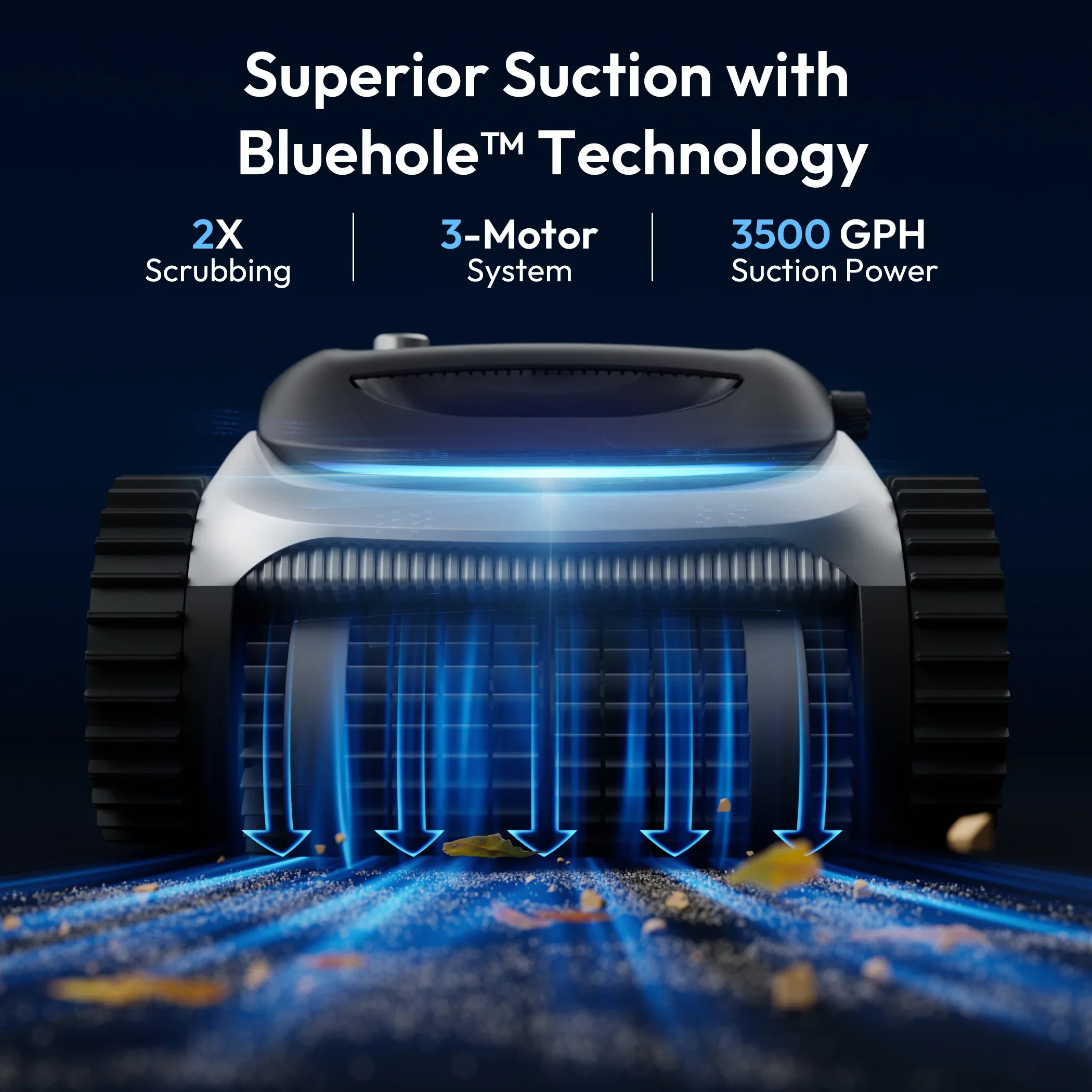 BUBLUE Bubot 700P Robotic Pool Cleaner - Image 2
