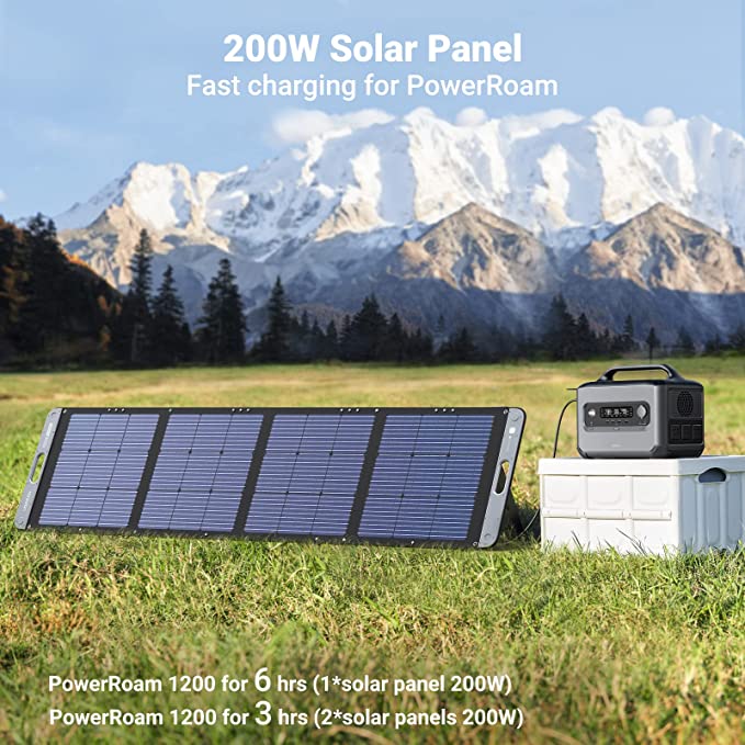 Bundle: 2 x UGreen PowerRoam Solar Panel for Power Station 200W - Image 3