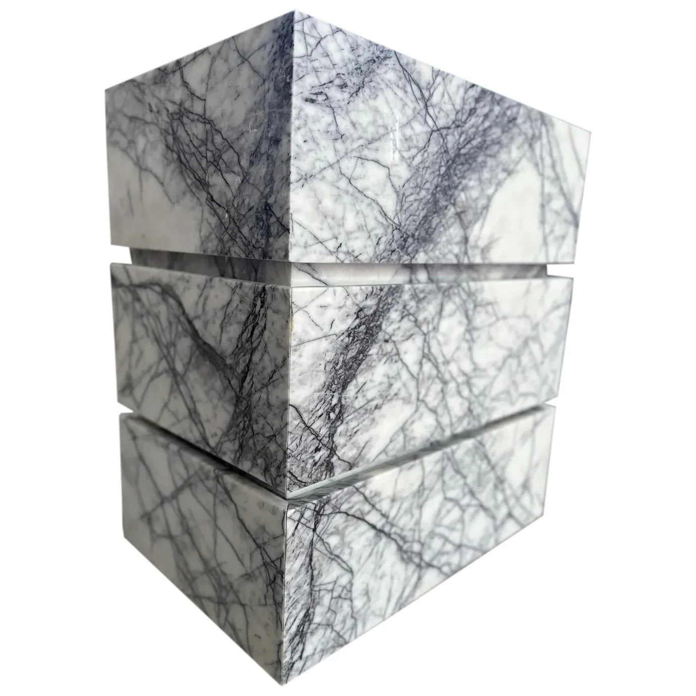 Calacatta Viola Marble Stand-Alone Drawer Sink (W)20" (L)30" (H)34" - Image 2