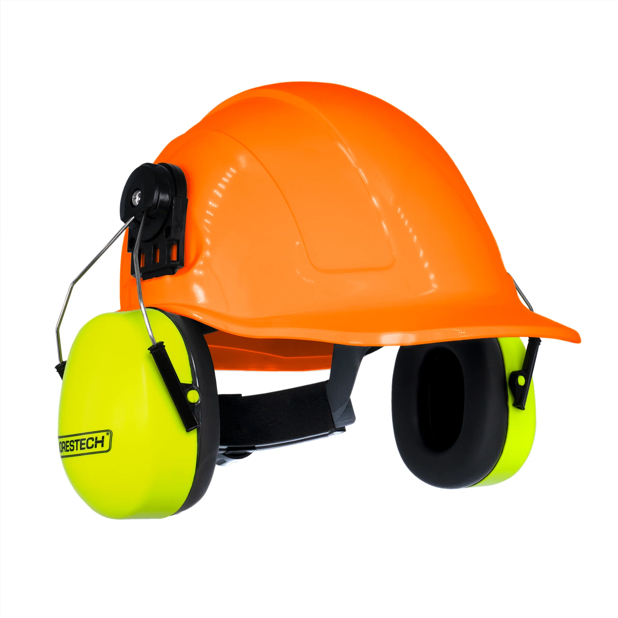 Cap-Style Hard Hat Kit with Lime Mountable Earmuffs - Image 5