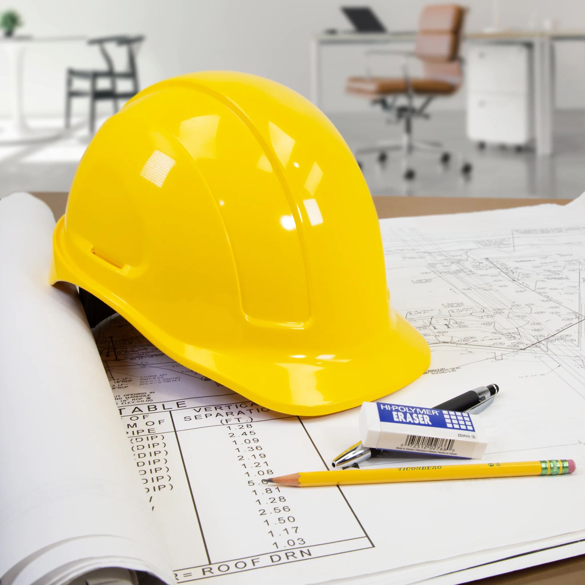 Cap Style Safety Hard Hat with 4 Point Suspension - Image 7