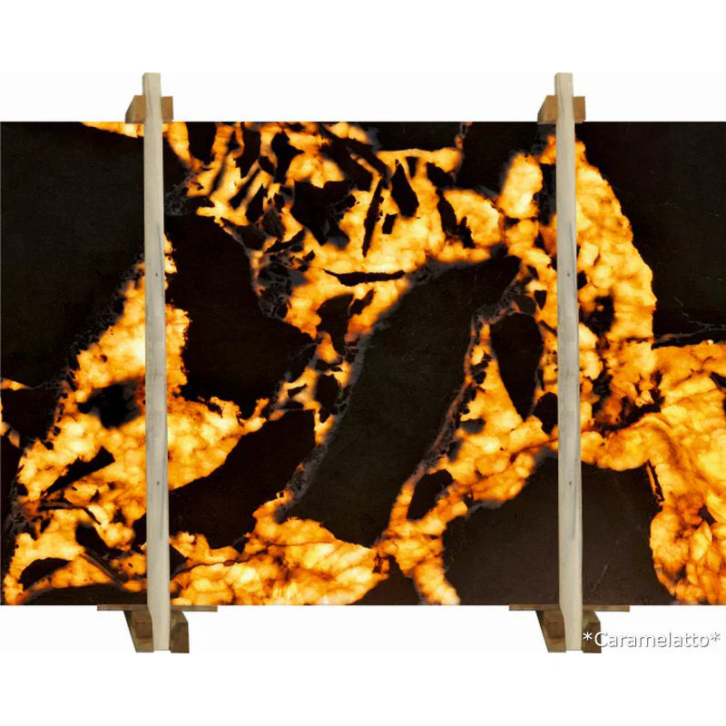 Caramelatto Beige Bookmatching Marble Slabs Polished - Livfloors Collection - Image 2