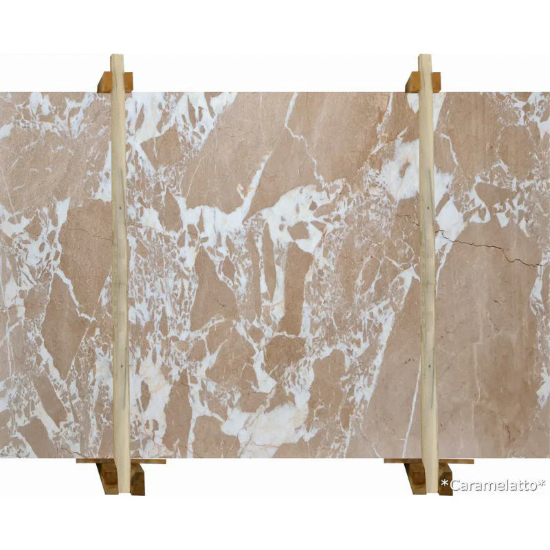 Caramelatto Beige Bookmatching Marble Slabs Polished - Livfloors Collection - Image 8