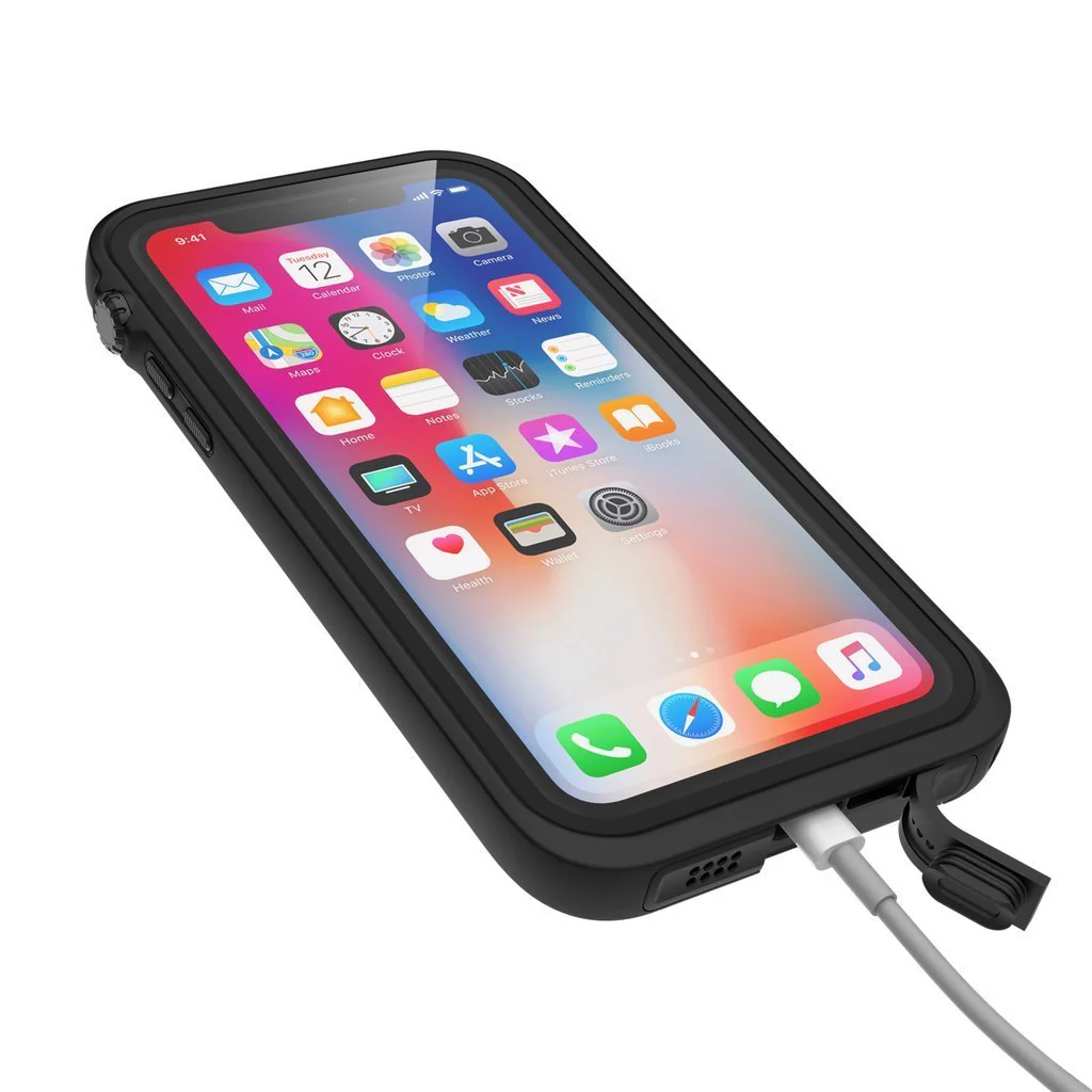 Catalyst iPhone X Waterproof Case, Stealth Black - Image 7