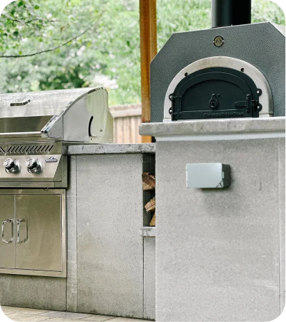 Chicago Brick Oven - CBO 500 Countertop | Wood Fired Pizza Oven | 27" x 22" Cooking Surface - Image 5